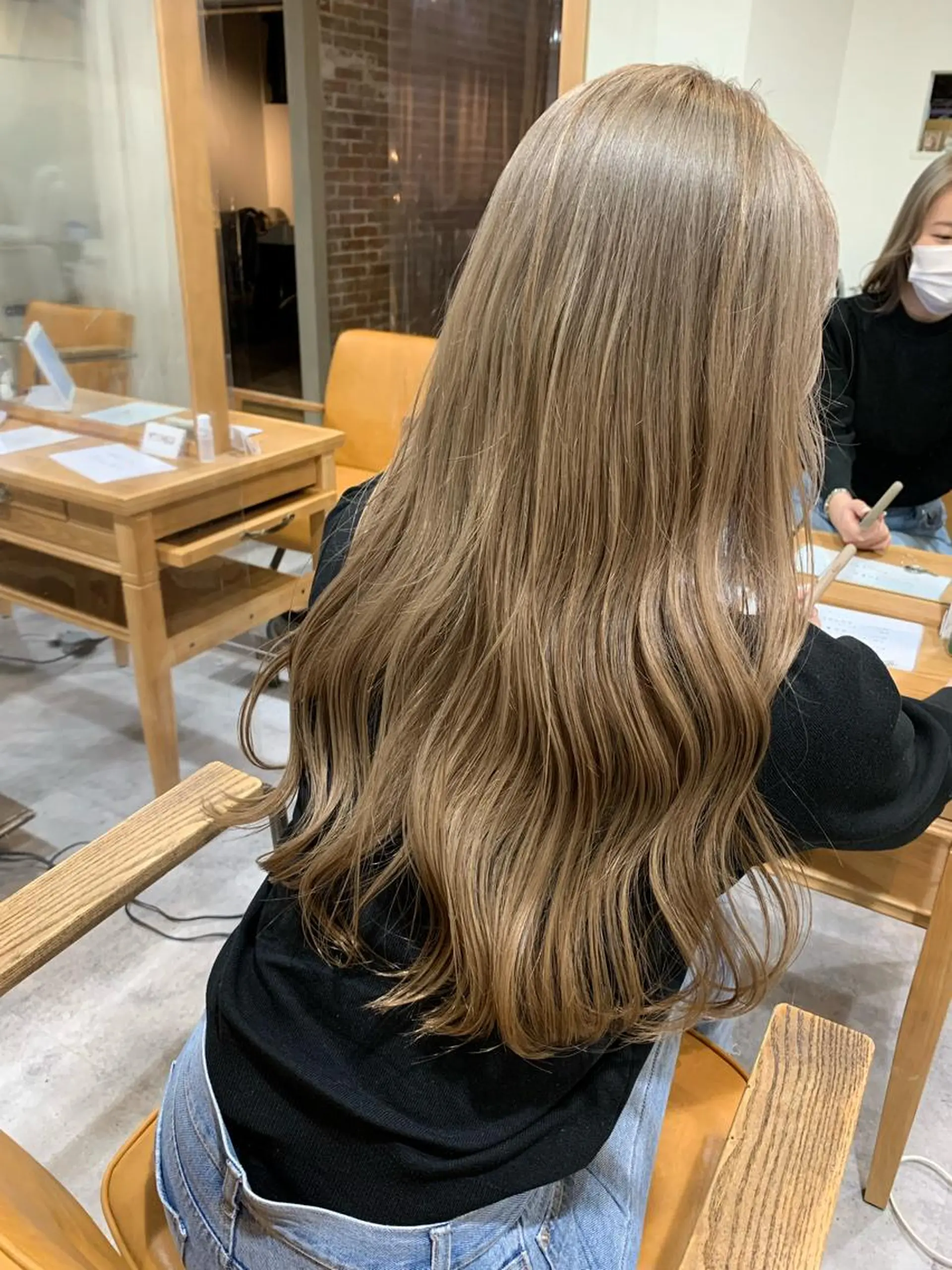 ロング カラー ブリーチ/アレンジ 天満/chihiroのヘアスタイル