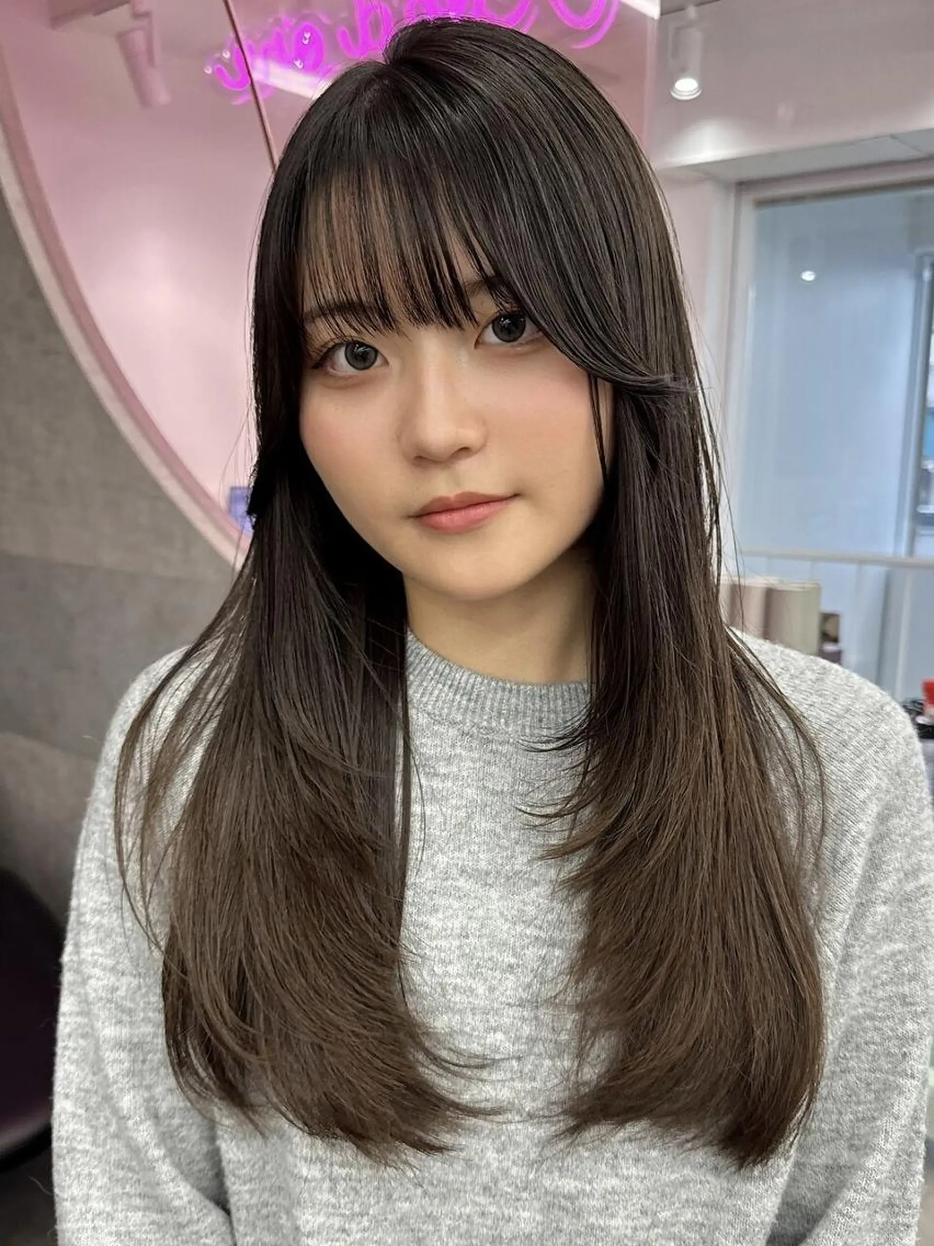 ロング カット ヘアカラー トリートメント Yoshida Kazunoriのヘアスタイル