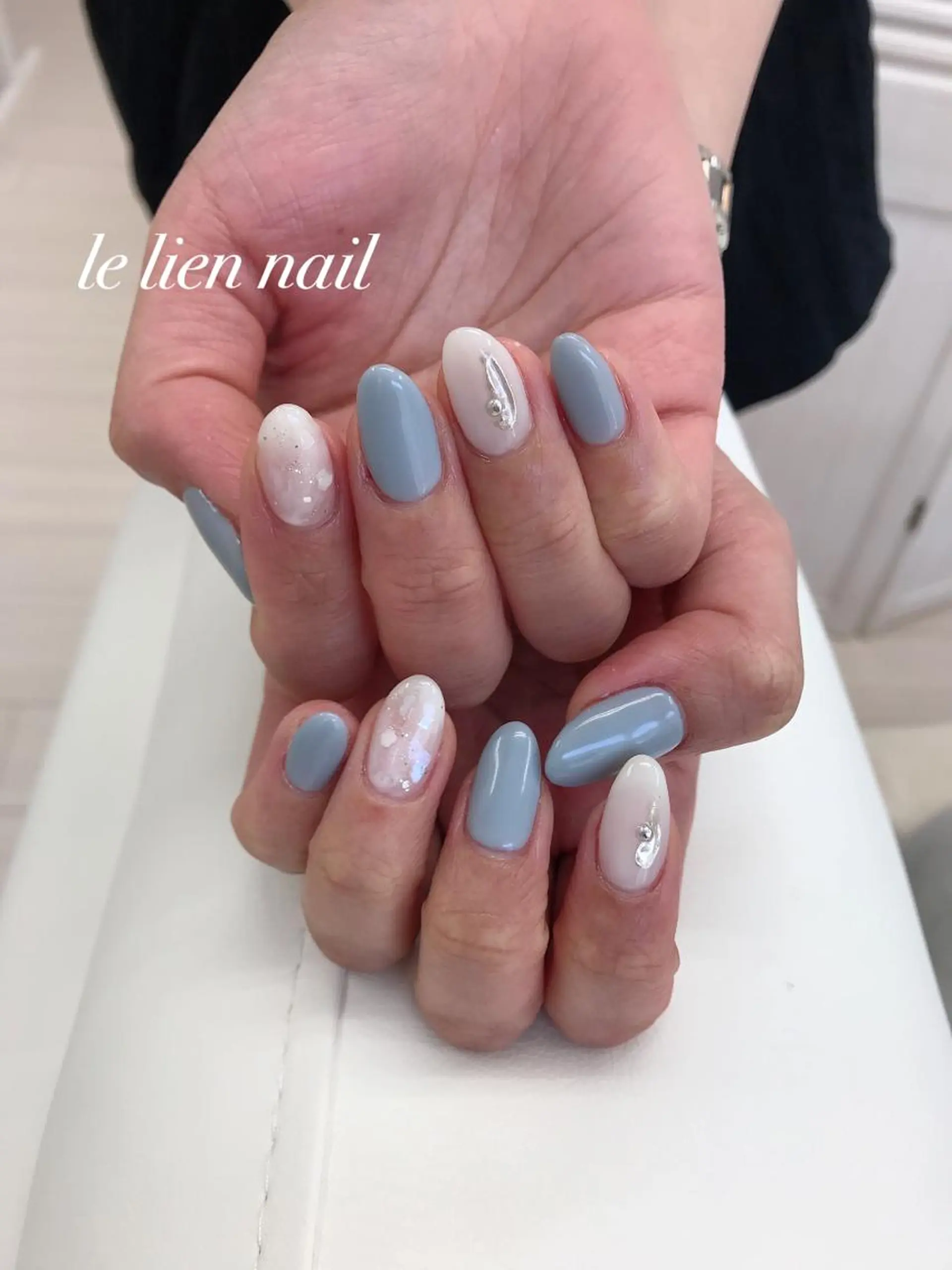 ミディアム ハンドネイル le lien nailのネイルデザイン