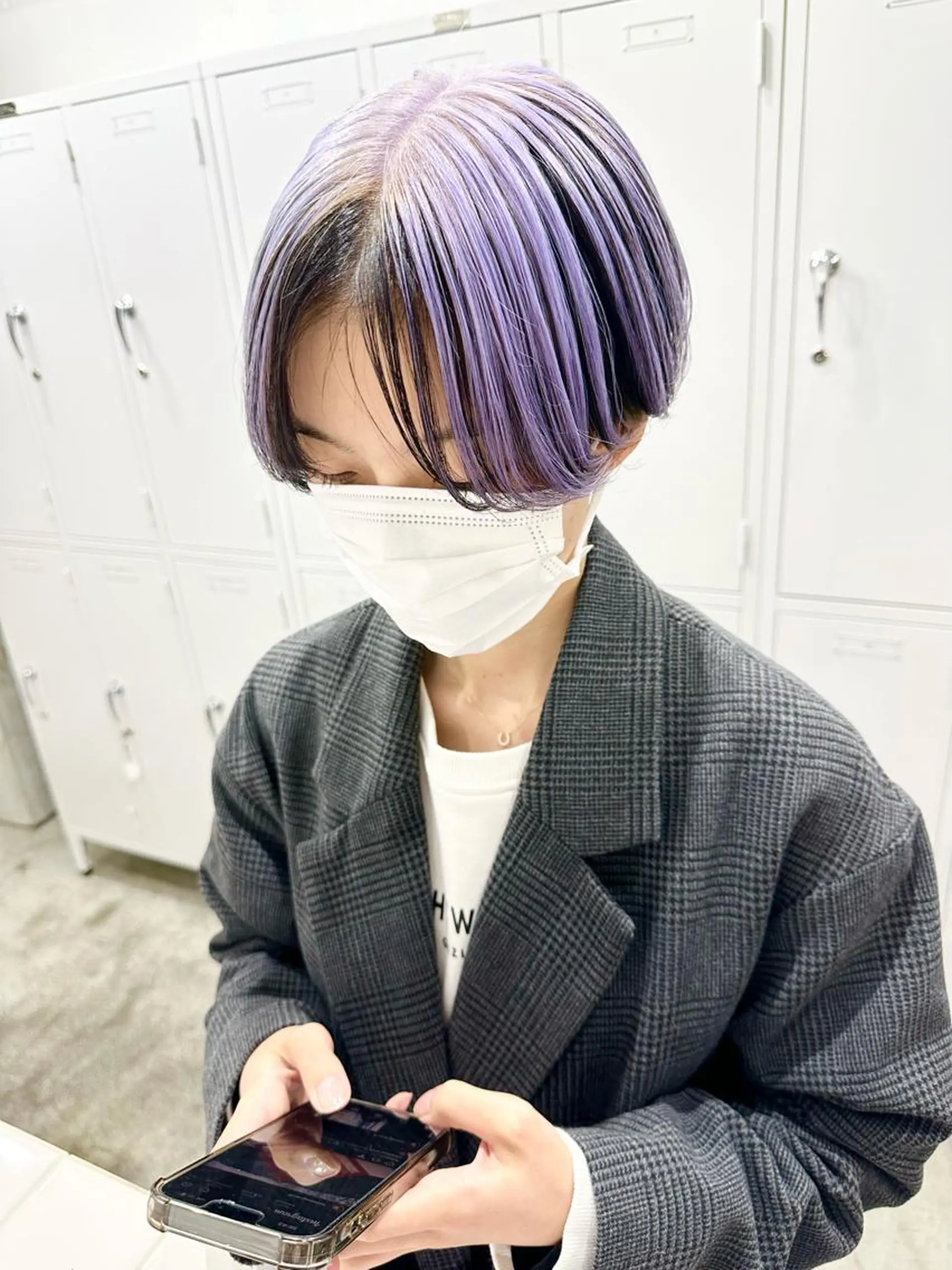 ショート カラー カット ヘアカラー トリートメント kai .のヘアスタイル