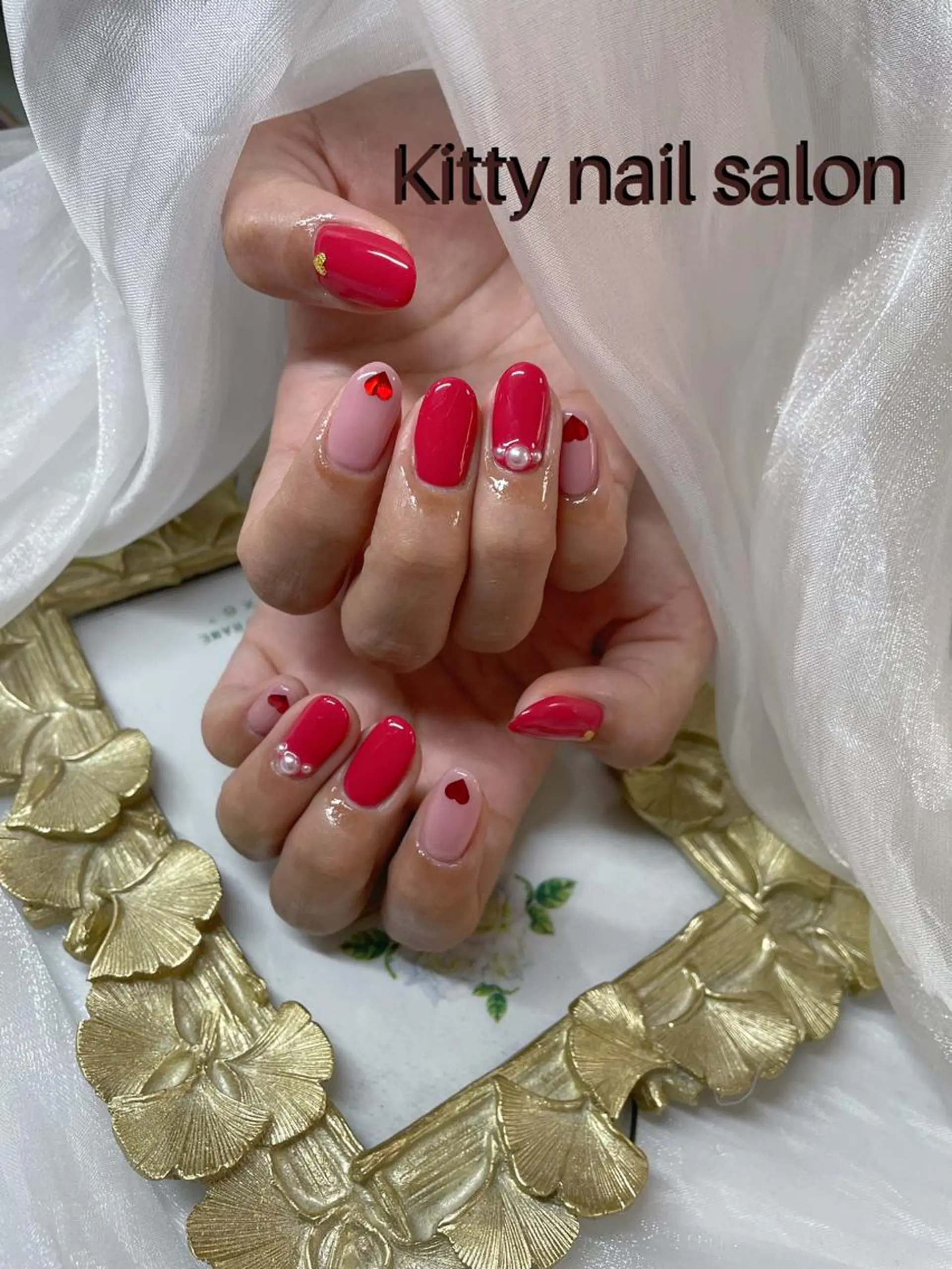 ネイル ハンドネイル kitty nail salonのネイルデザイン