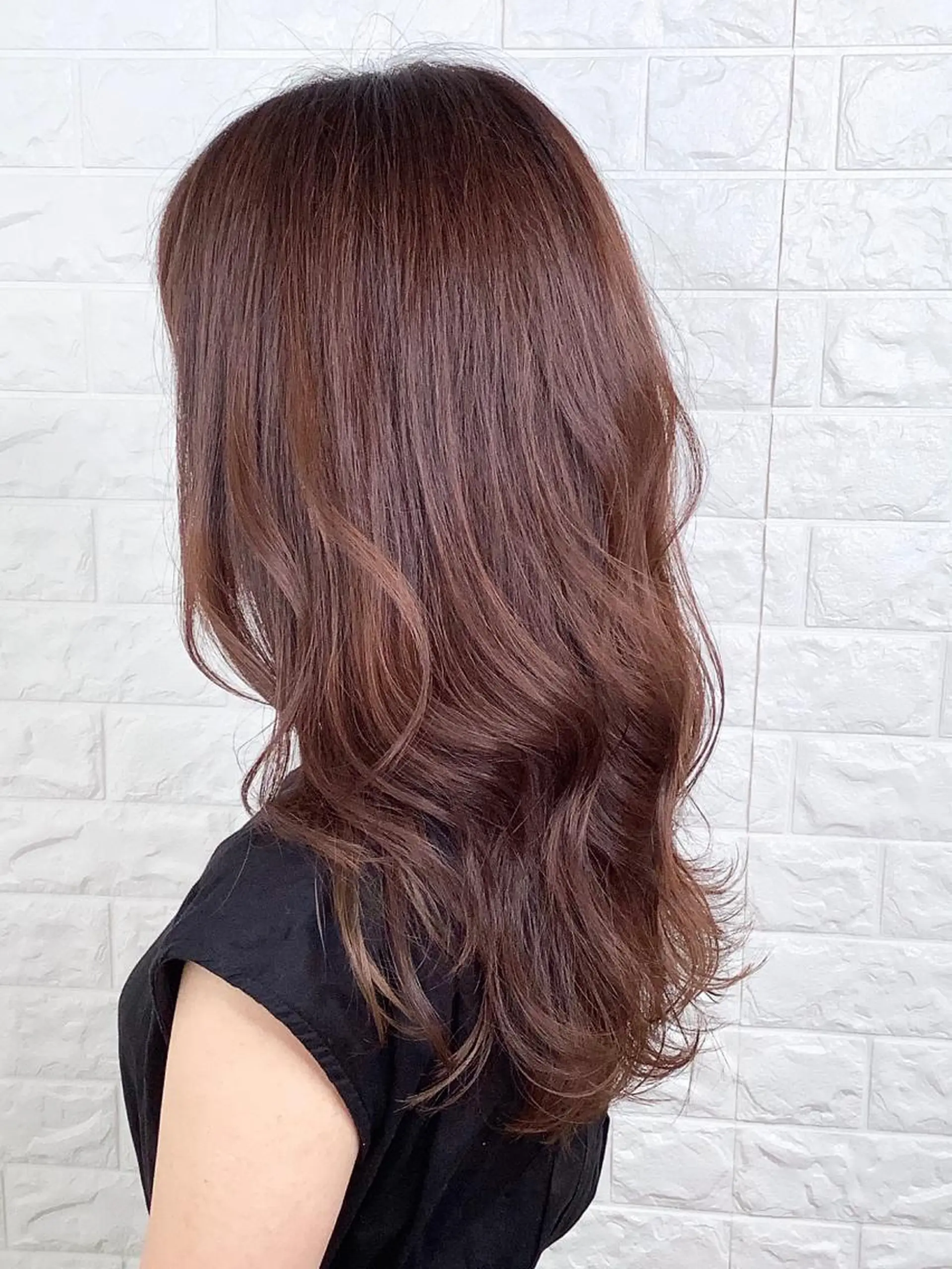 ロング カラー エイジングケア特化 美容師✂️山崎竜二のヘアスタイル