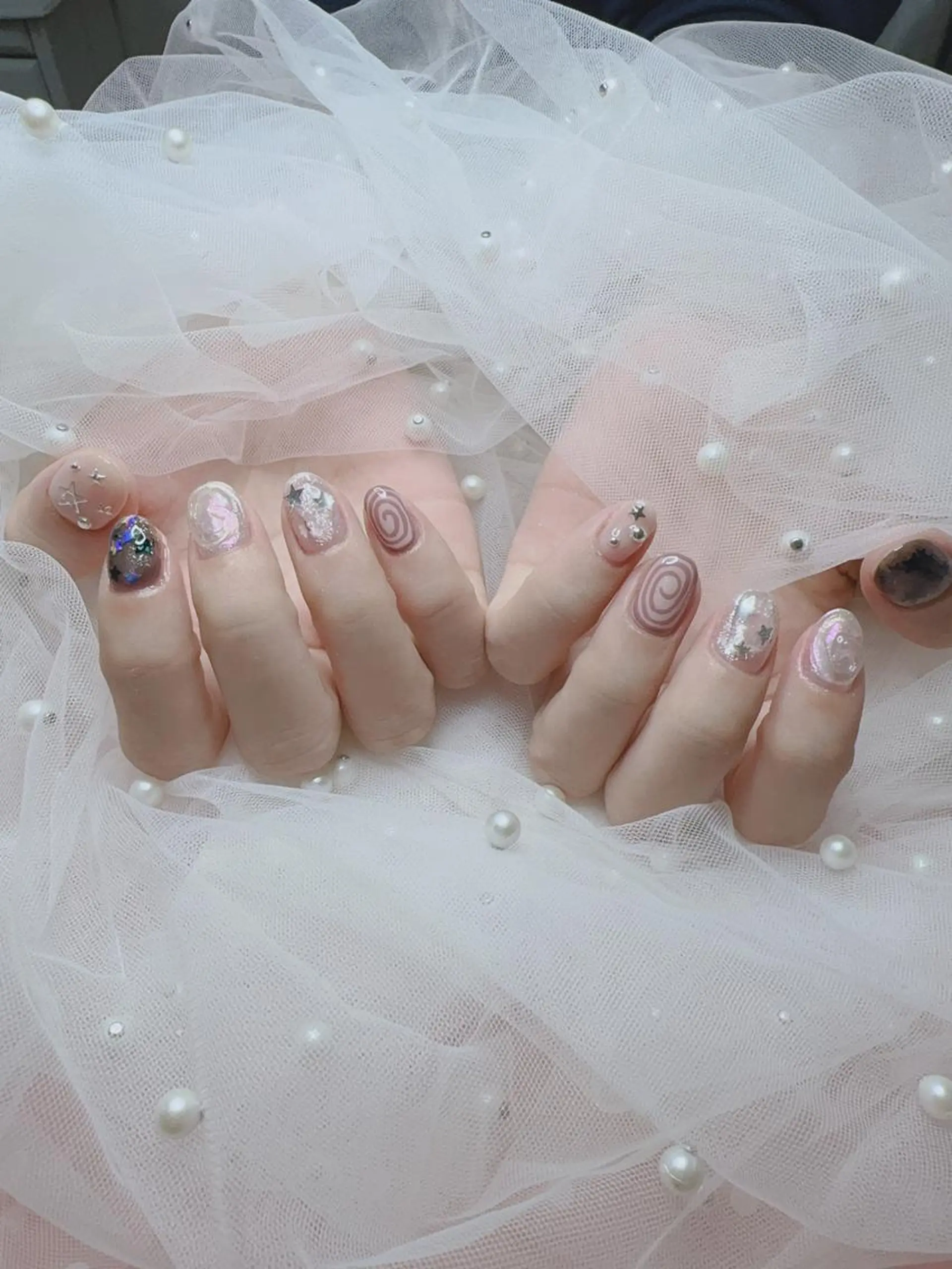 ネイル ハンドネイル 🎀シズカ nail🎀のネイルデザイン