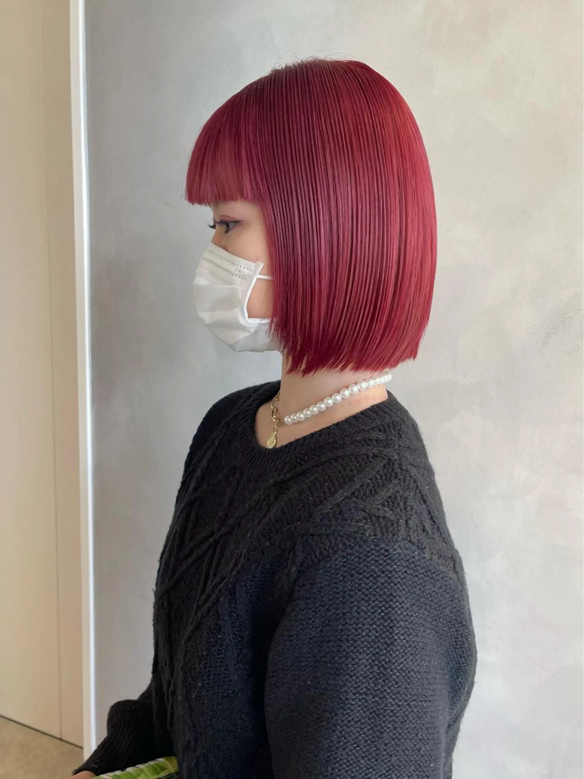 ミディアム カラー ブリーチ ヘアカラー トリートメント 🦋レイヤーカット ミドリカワ🦋のヘアスタイル