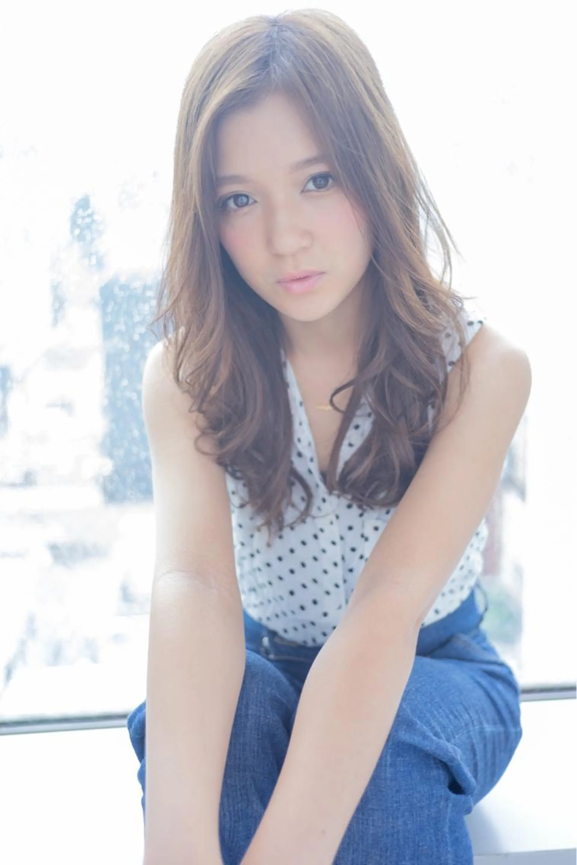 ロング Soleriaソレリア所属・傷みが少ないカラー/ 美髪矯正/山口玲緒奈のヘアスタイル