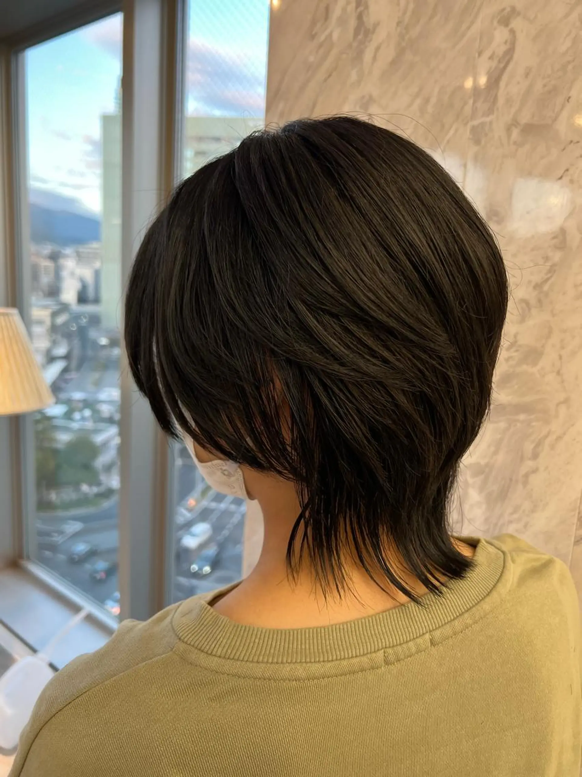 ショート ショートヘア ウルフカット カット ヘアカラー DAYS 2nd 久木山湧也のヘアスタイル