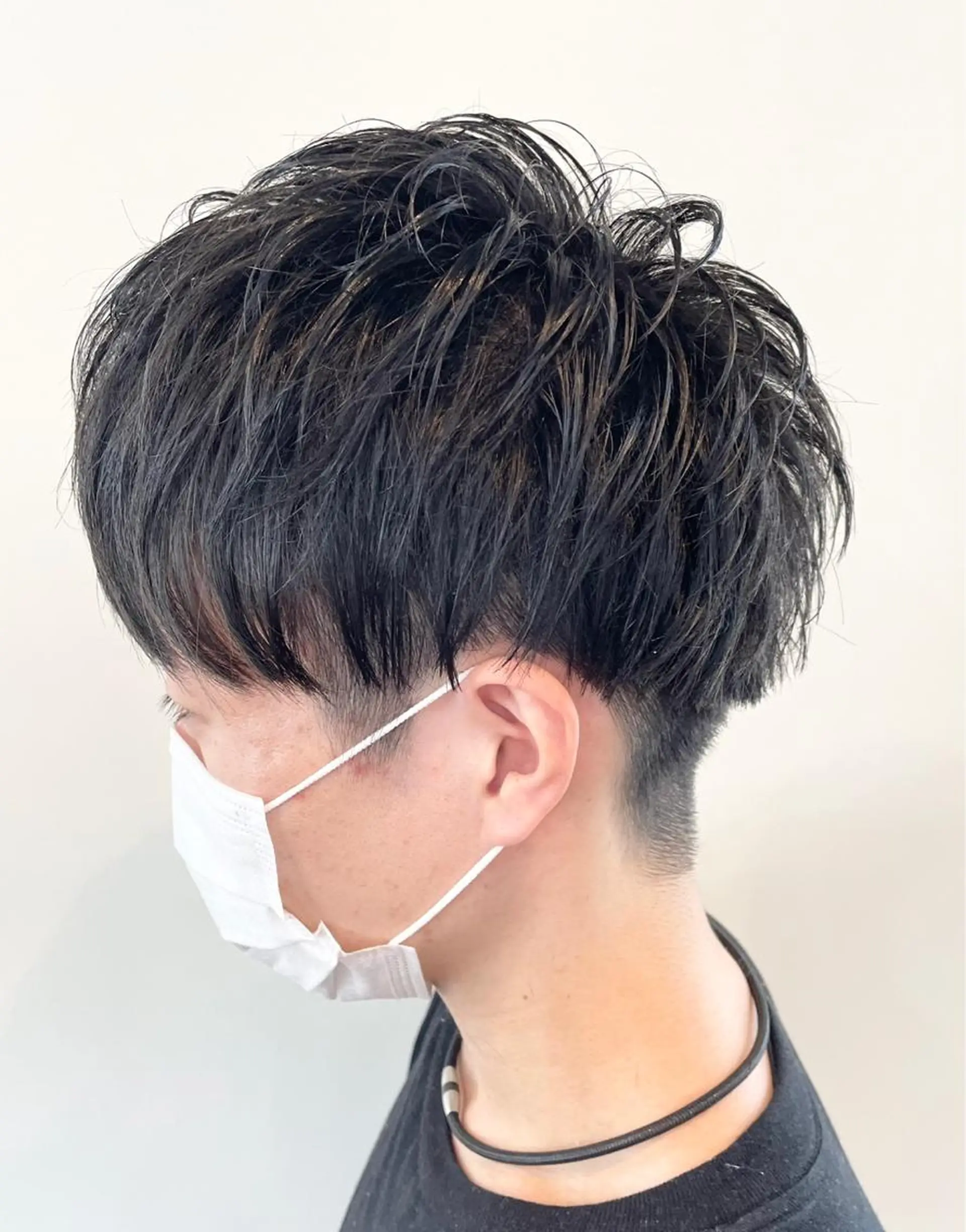 ショート メンズ マッシュ ショートヘア カット FLAGS YAMATOのヘアスタイル