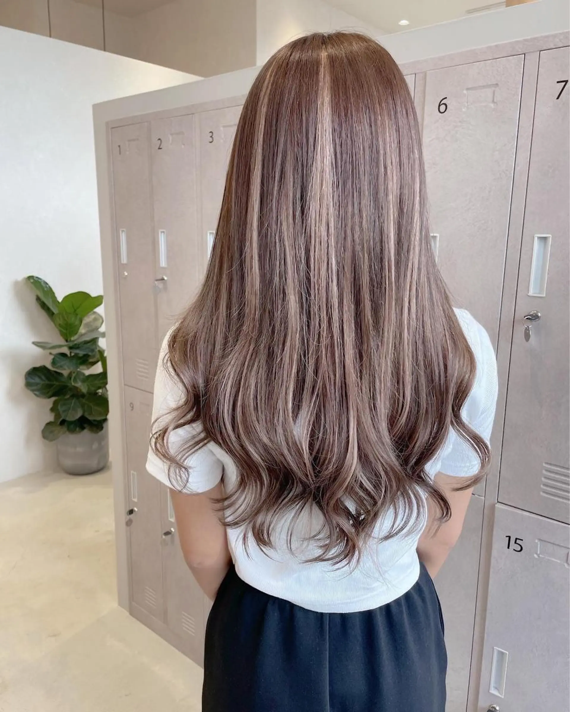 ロング ボブ エクステ ハイライト ロング matsuzawa mihoのヘアスタイル