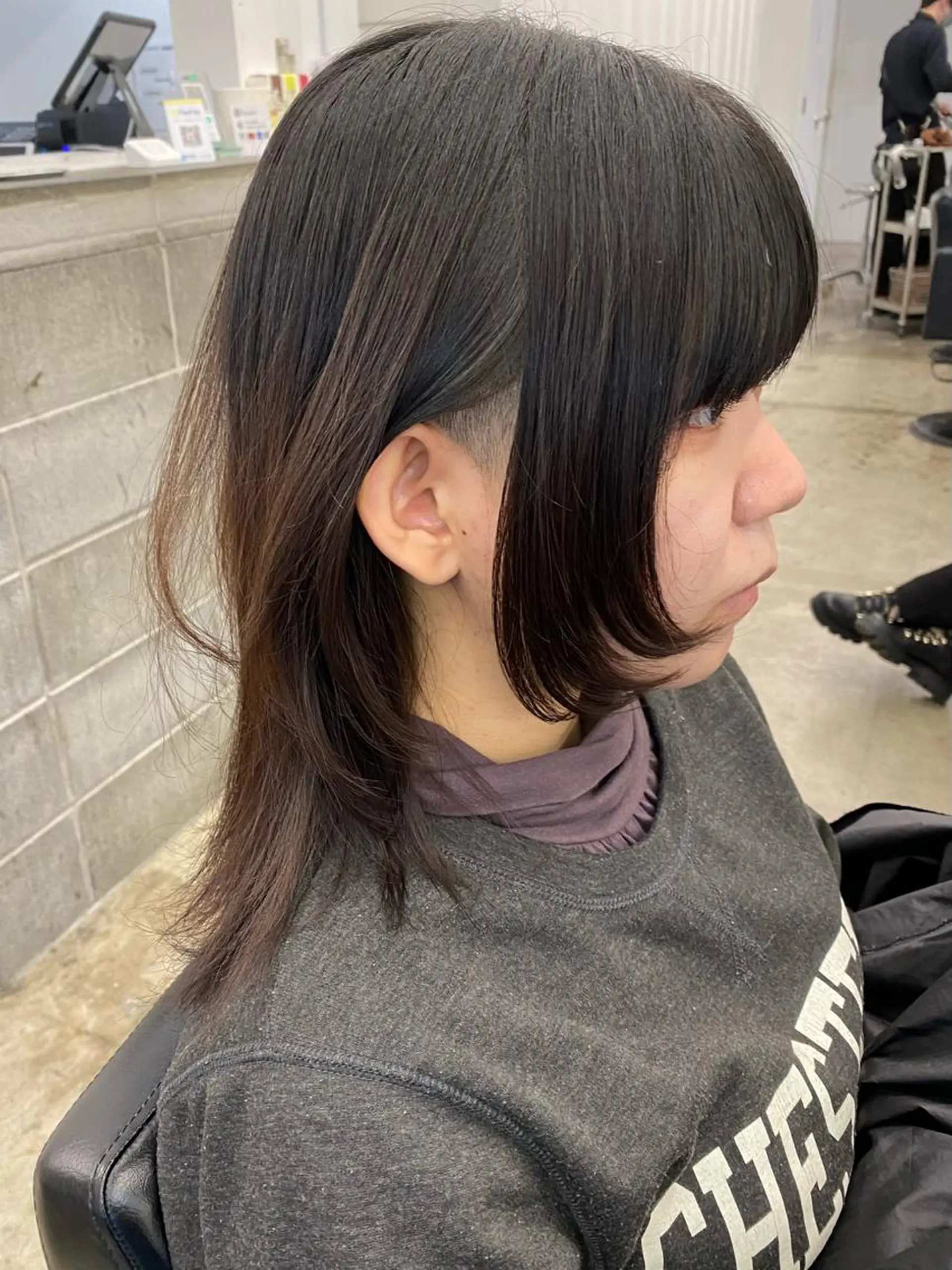 ミディアム ヘアアレンジ ミディアムレイヤー レイヤーカット カット ［似合わせヘア］ ✂︎OGURO✂︎のヘアスタイル