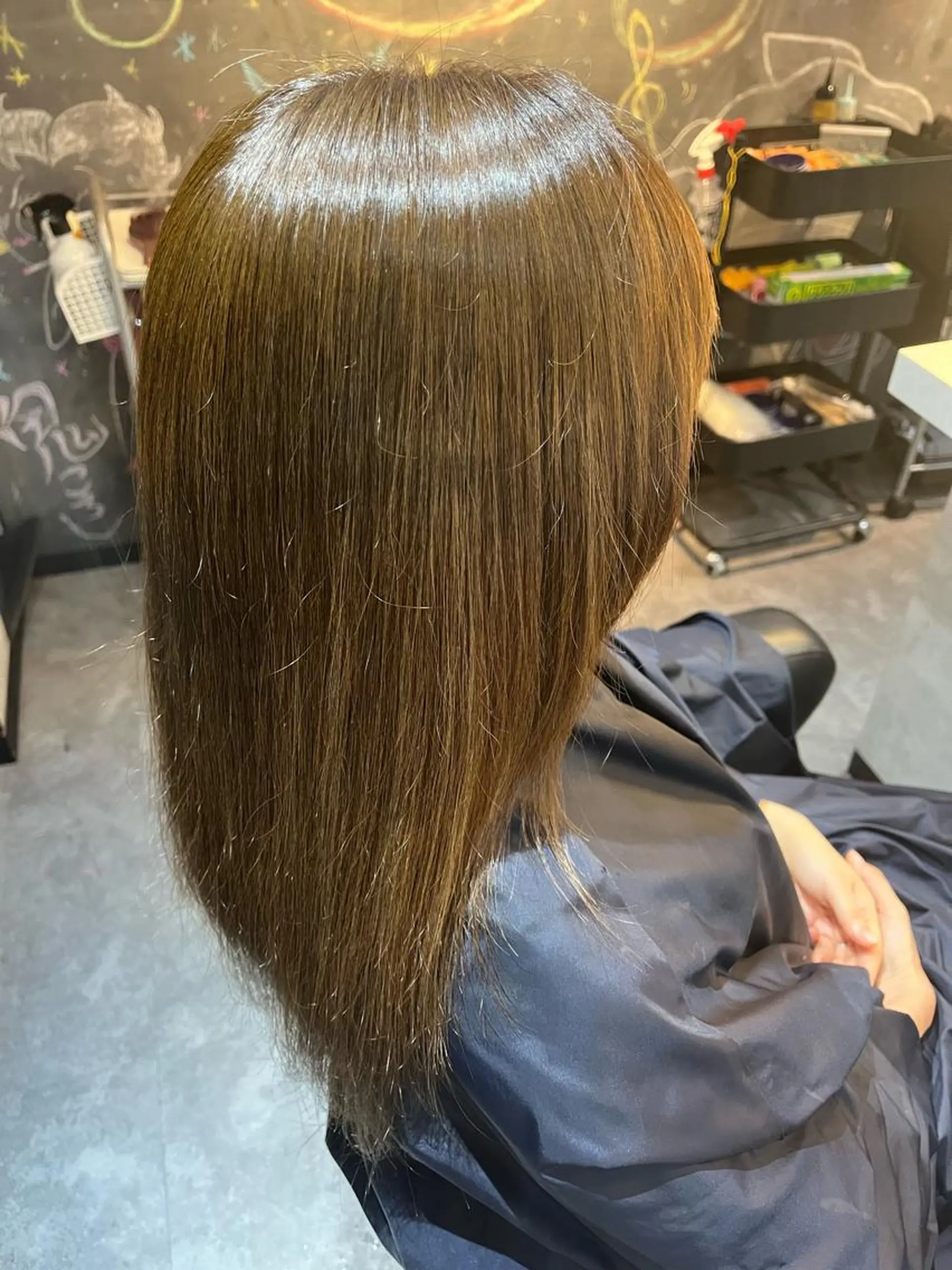 カラー ブラウンカラー Sparks hair所属・グリ モンのヘアスタイル