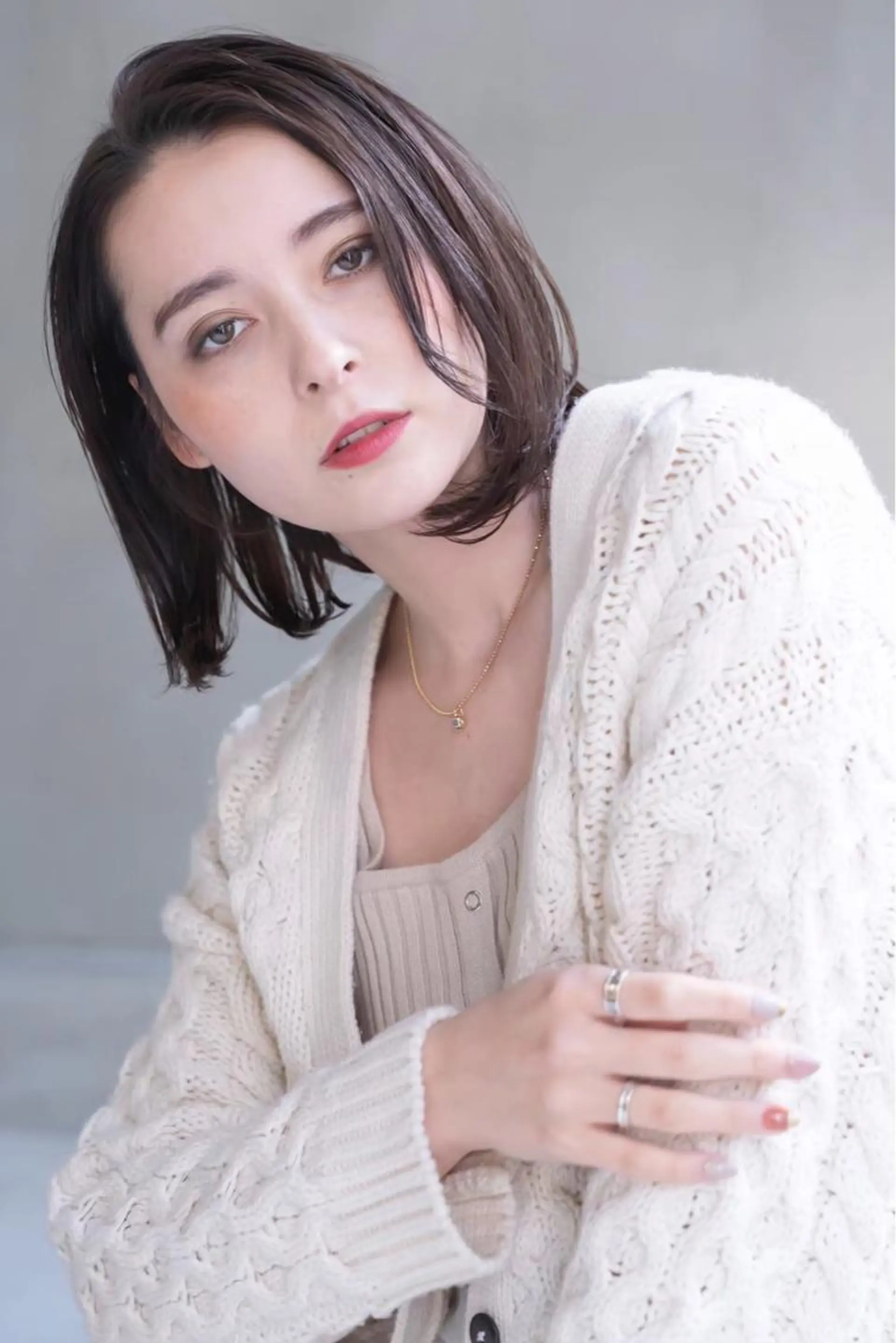 ミディアム カラー パーマ ヘアアレンジ メンズ キッズ ネイル マツエク・マツパ アッシュ ボブ 韓国ヘア🫧 KAZUTOのヘアスタイル