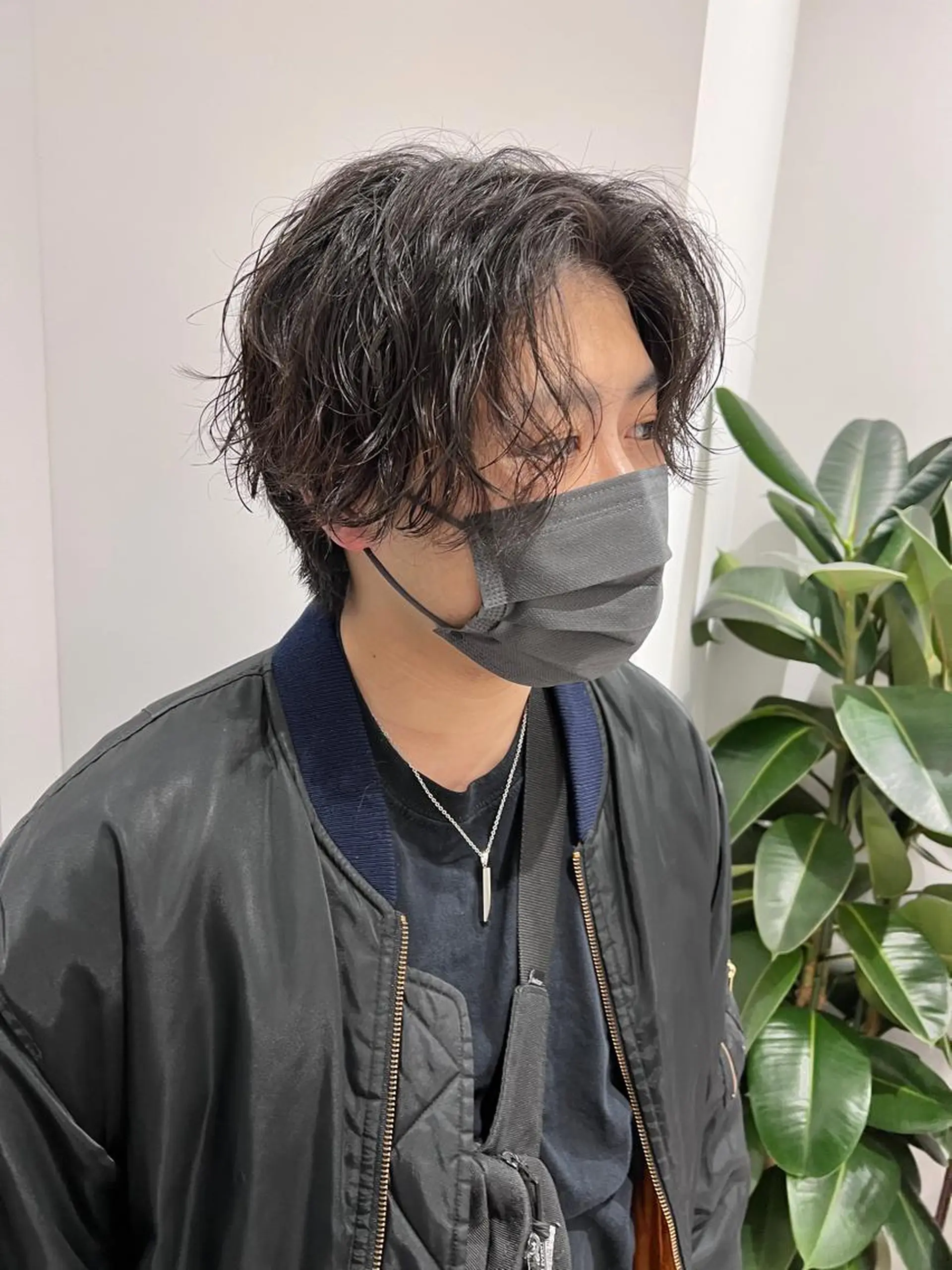 パーマ メンズ カット パーマ ally hairsalon所属・Emi .のヘアスタイル