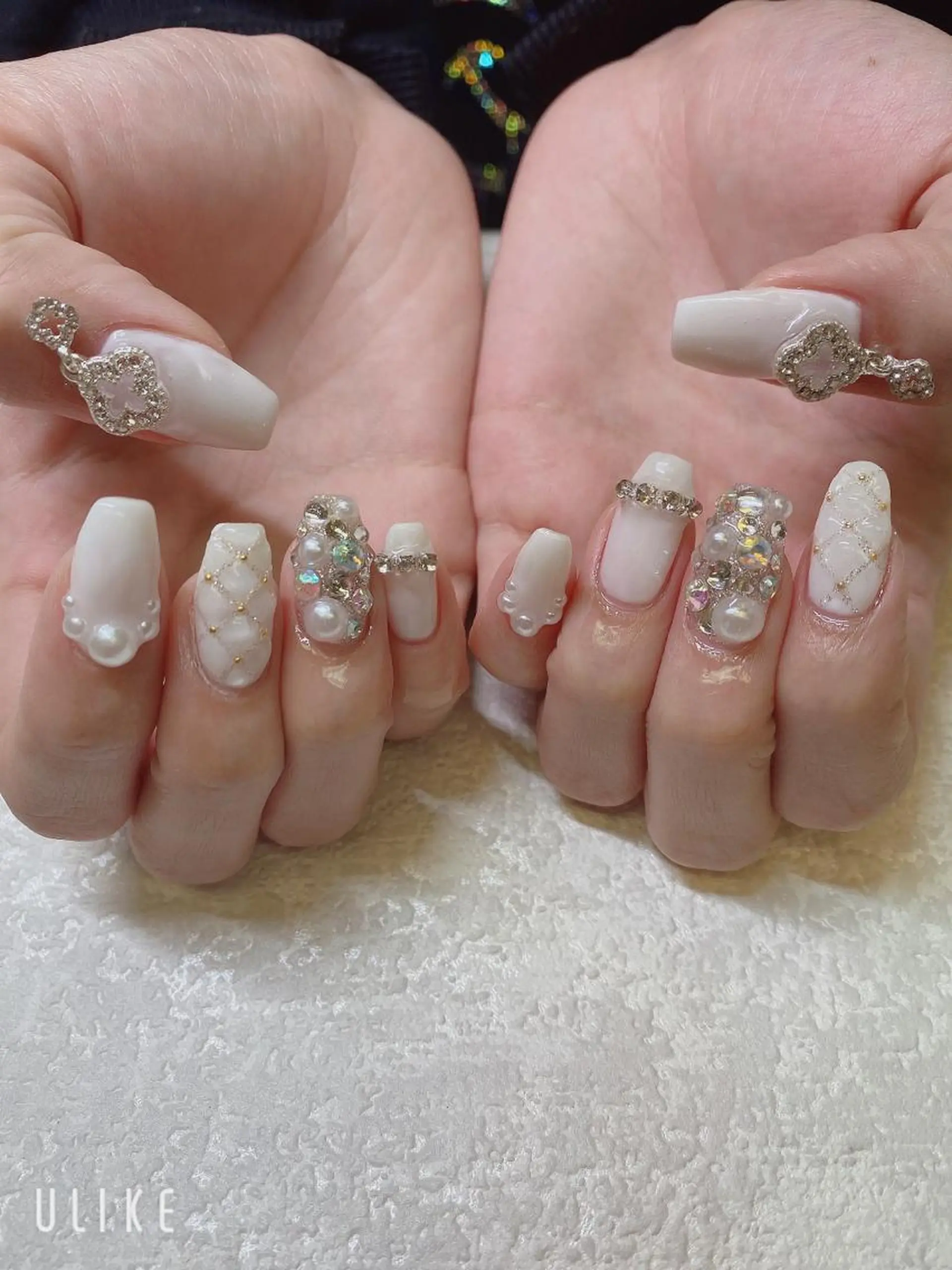 ミディアム ハンドネイル JNA認定講師🌸 RIEのネイルデザイン