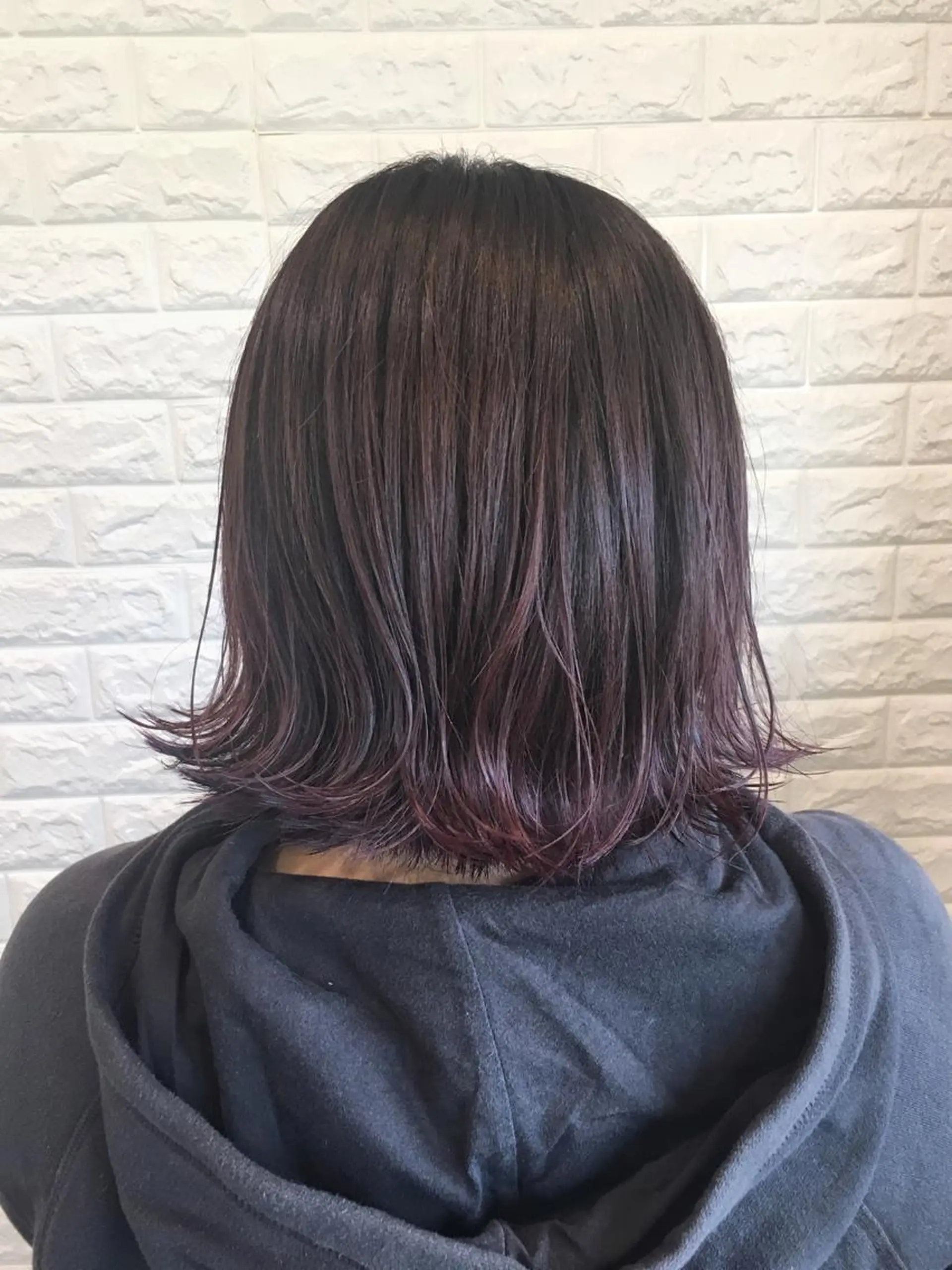 ショート カラー ヘアアレンジ ブリーチ ハイトーンカラー ピンクカラー バイオレットカラー 🌿‬ ܸAir 透明感🌱西村知佳のヘアスタイル