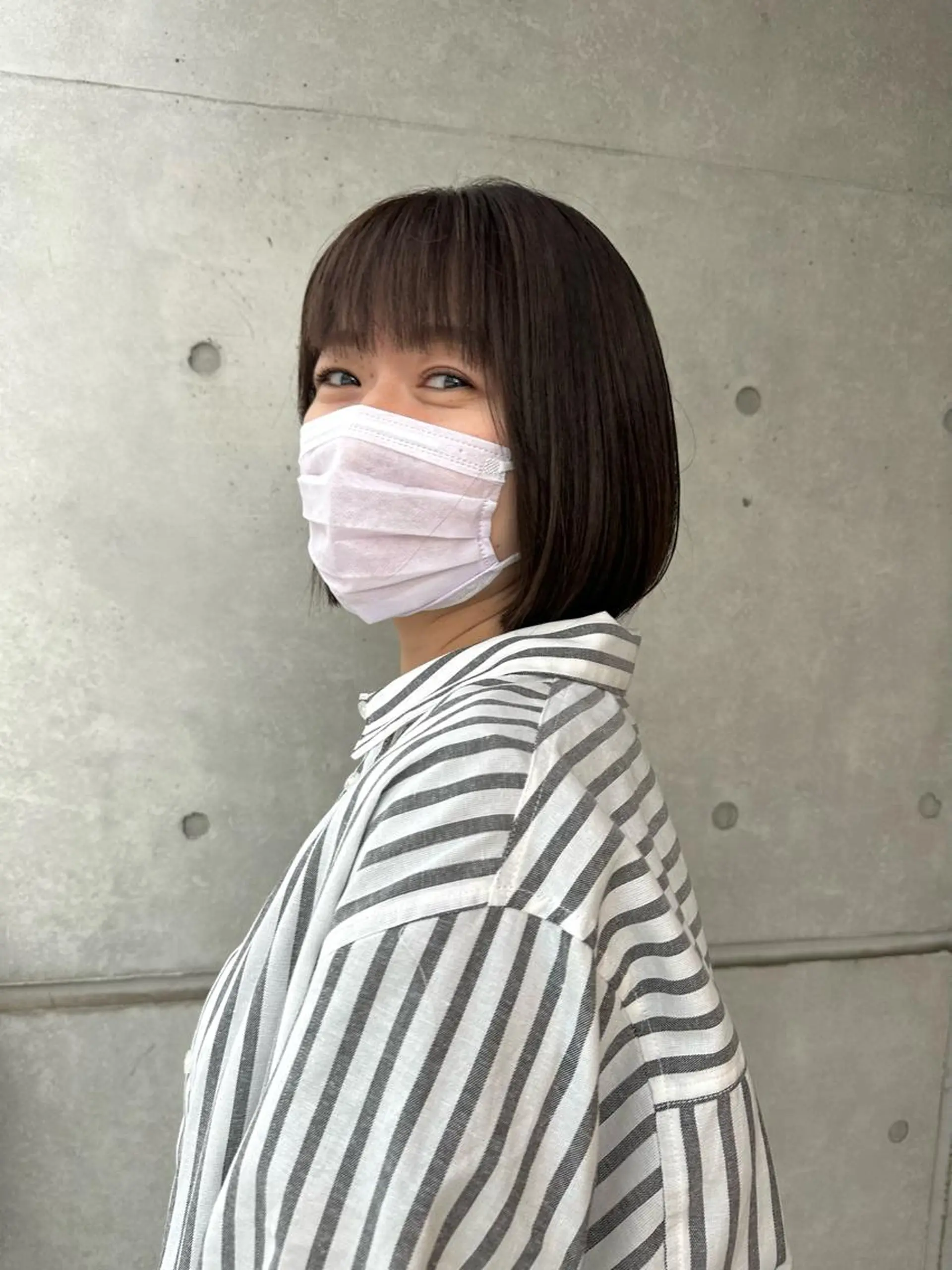ミディアム カラー Leverage New York所属・小滝 楓のヘアスタイル