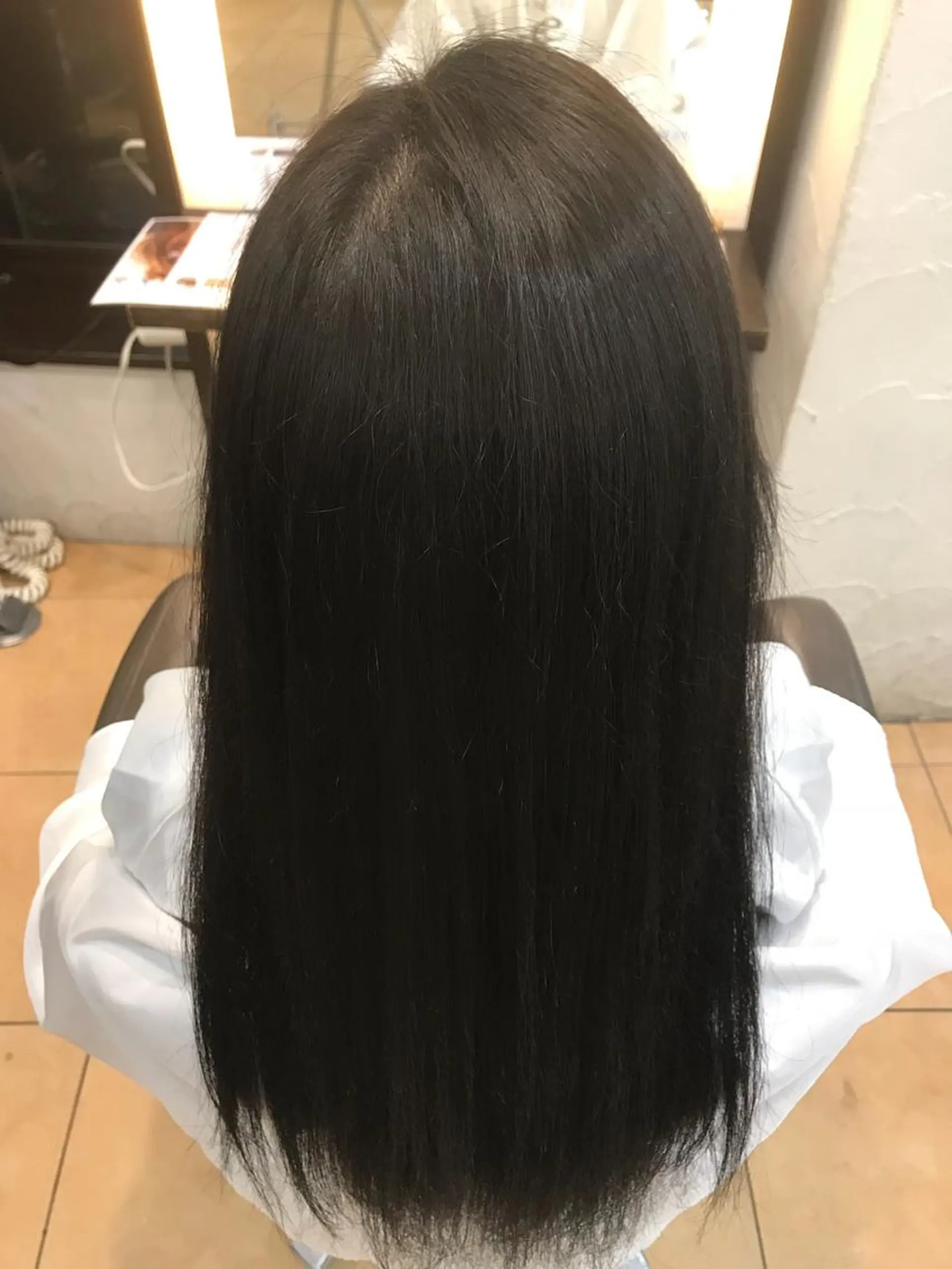 ロング 中田 サヤカのヘアスタイル