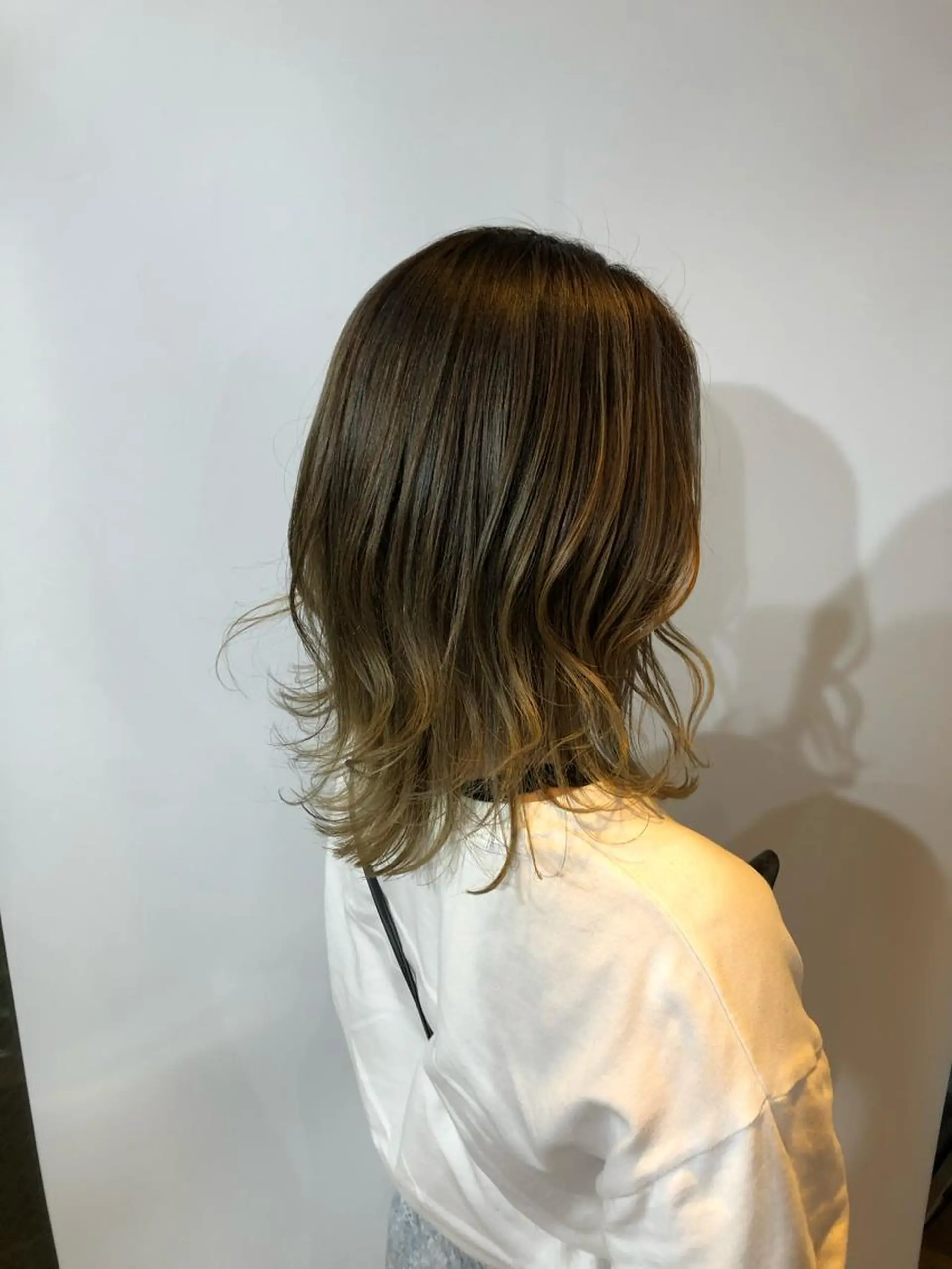 セミロング 髪質改善 カット ヘアカラー トリートメント agora心斎橋店所属・髪質改善 🐶とっくんのヘアスタイル