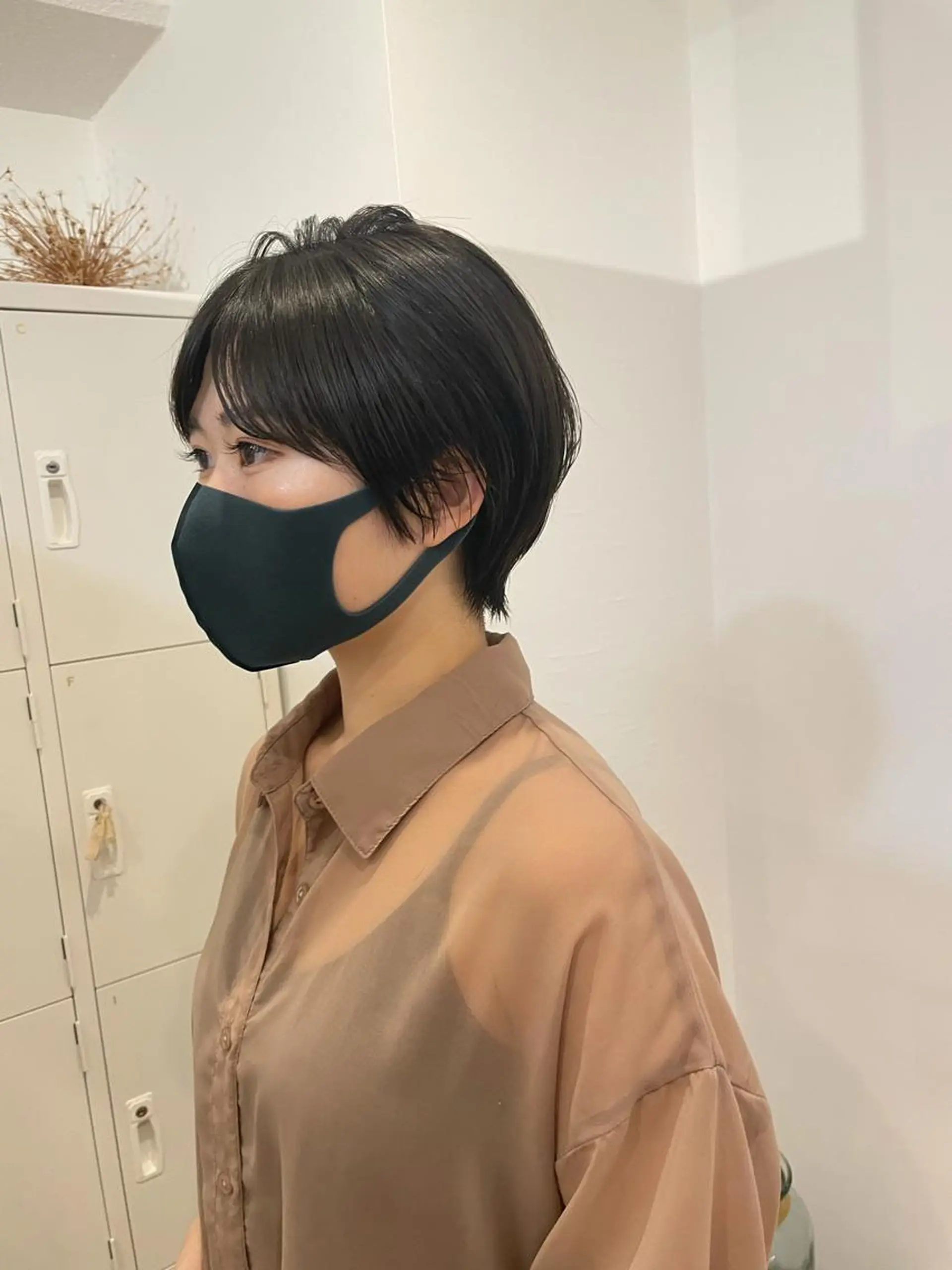 ショート ハンサムショート ショートヘア 大迫 江梨のヘアスタイル