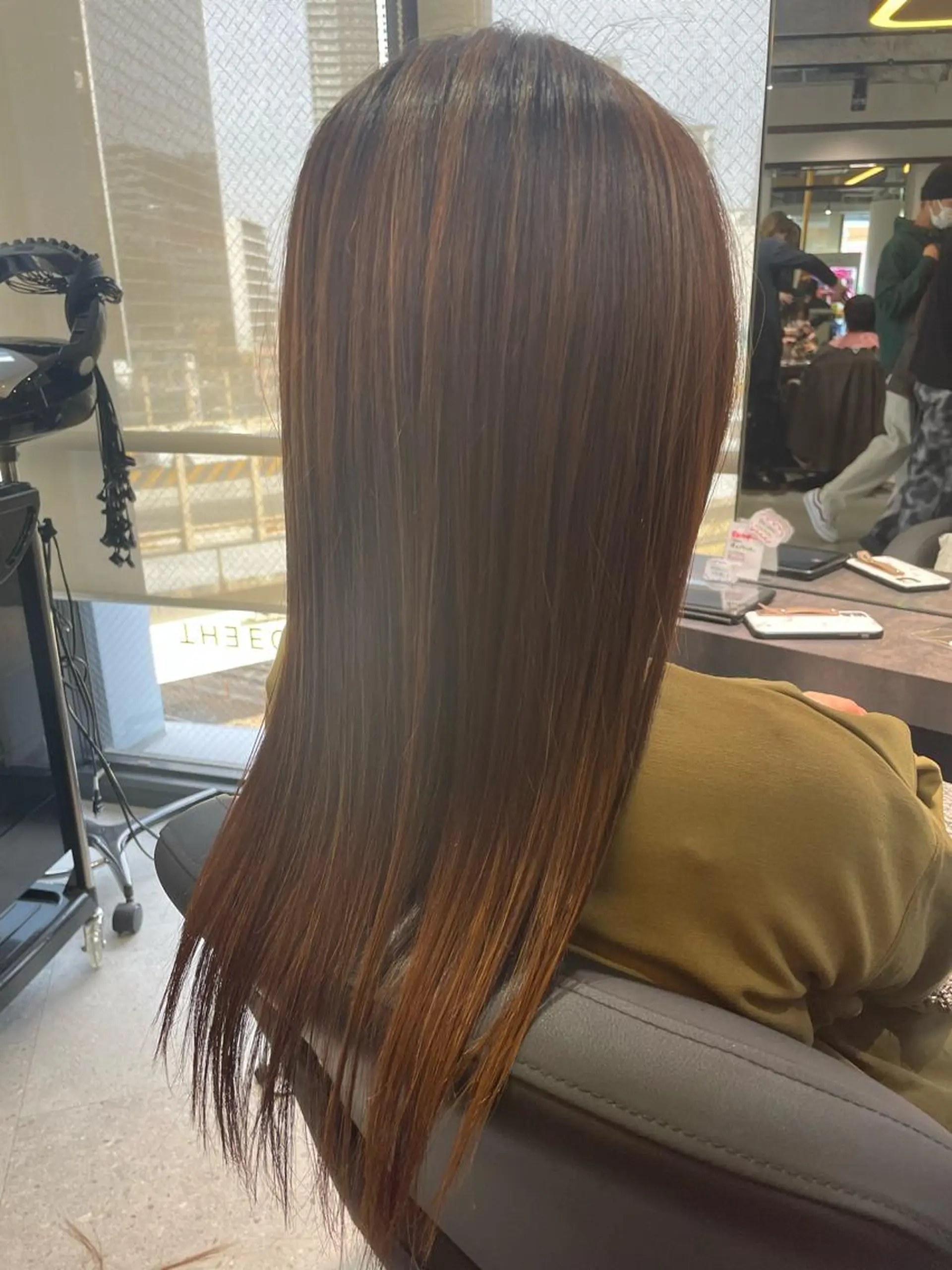 ロング 縮毛矯正 カット 縮毛矯正 One By The Ect所属・ショート/脱白髪染め ☆宇﨑悠実のヘアスタイル