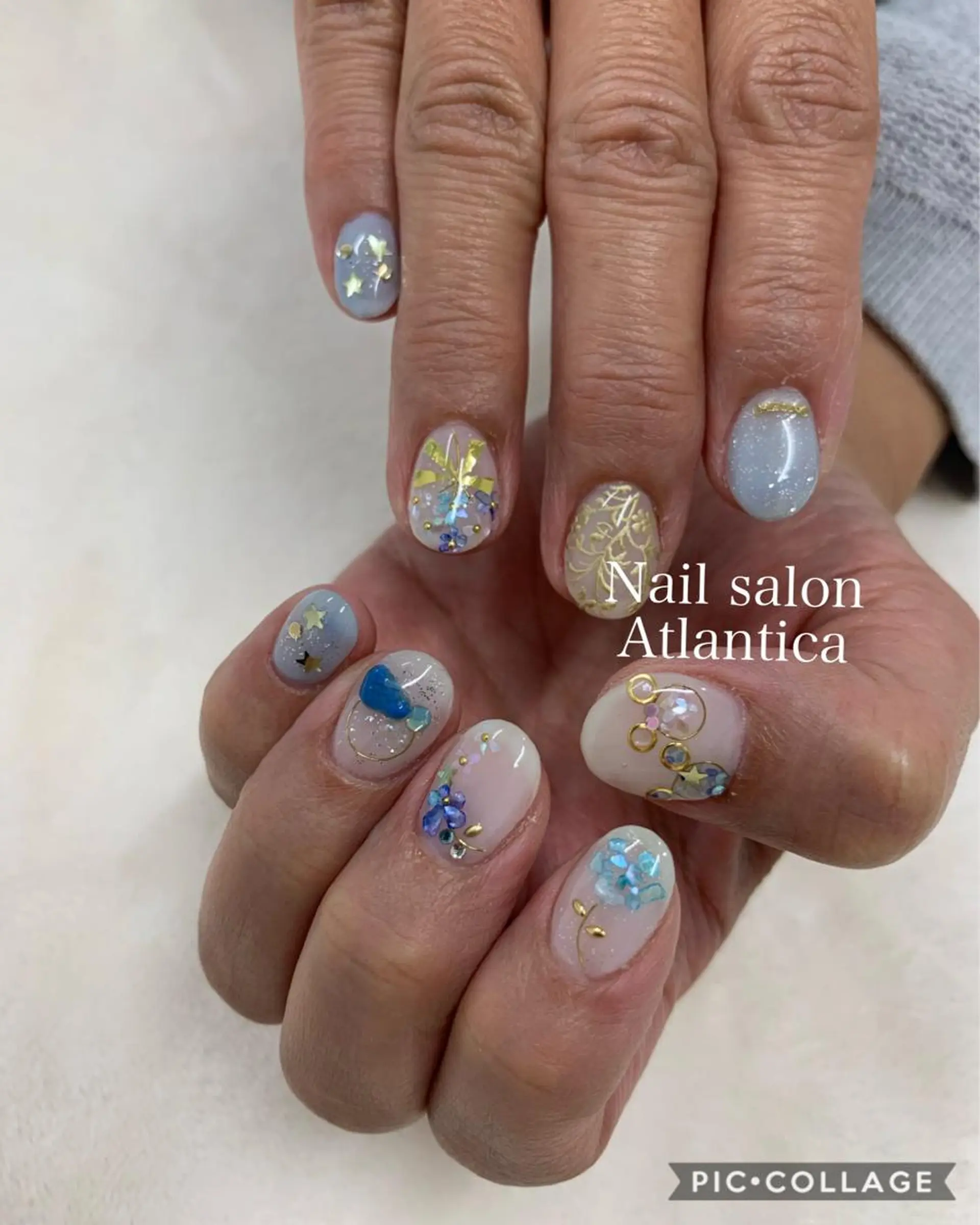 ネイル ハンドネイル Nail salon Atlantica所属・Nail salon ✩ ｱﾄﾗﾝﾃｨｶのネイルデザイン