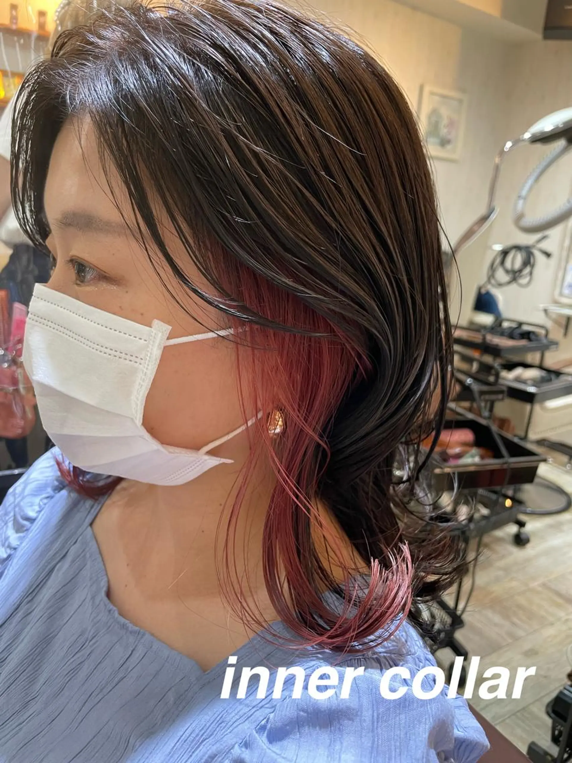ミディアム カラー ヘアカラー トリートメント 【垢抜け大人髪】 TIARA西山のヘアスタイル
