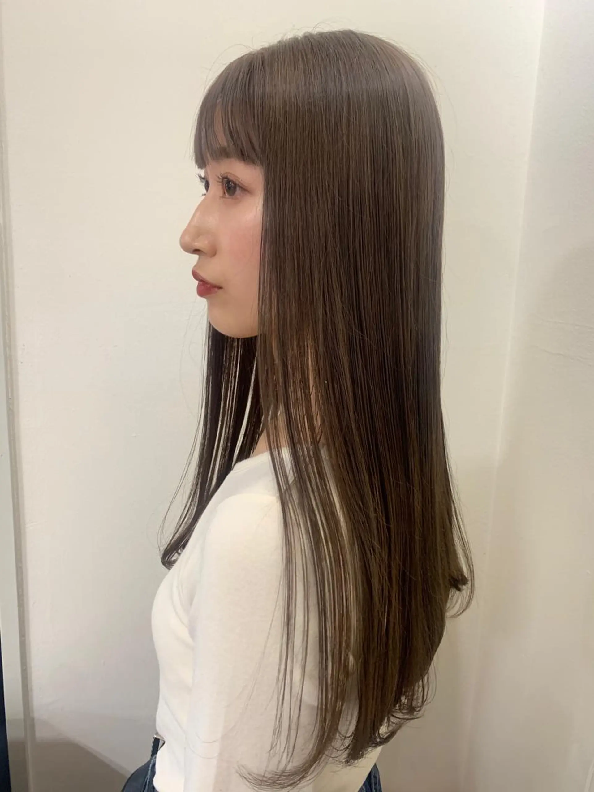 ロング まろやか透明感カラー ♡MANAのヘアスタイル