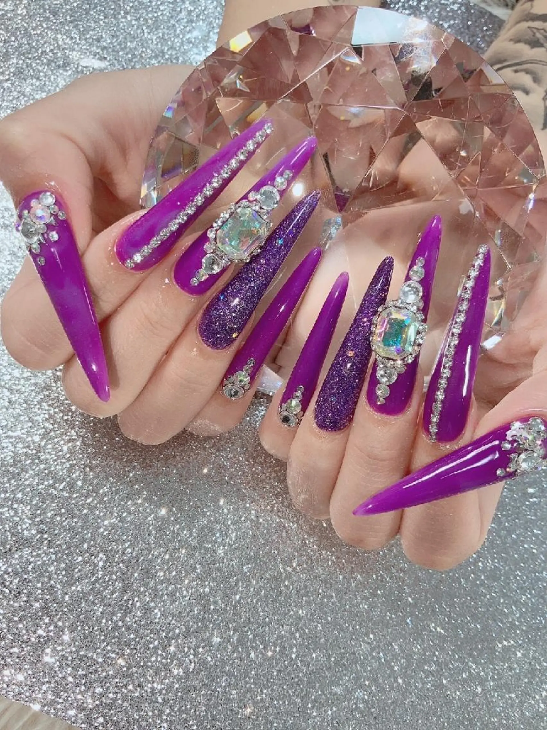 ネイル ロングネイル スカルプネイル ハンドネイル   MAKInailのネイルデザイン