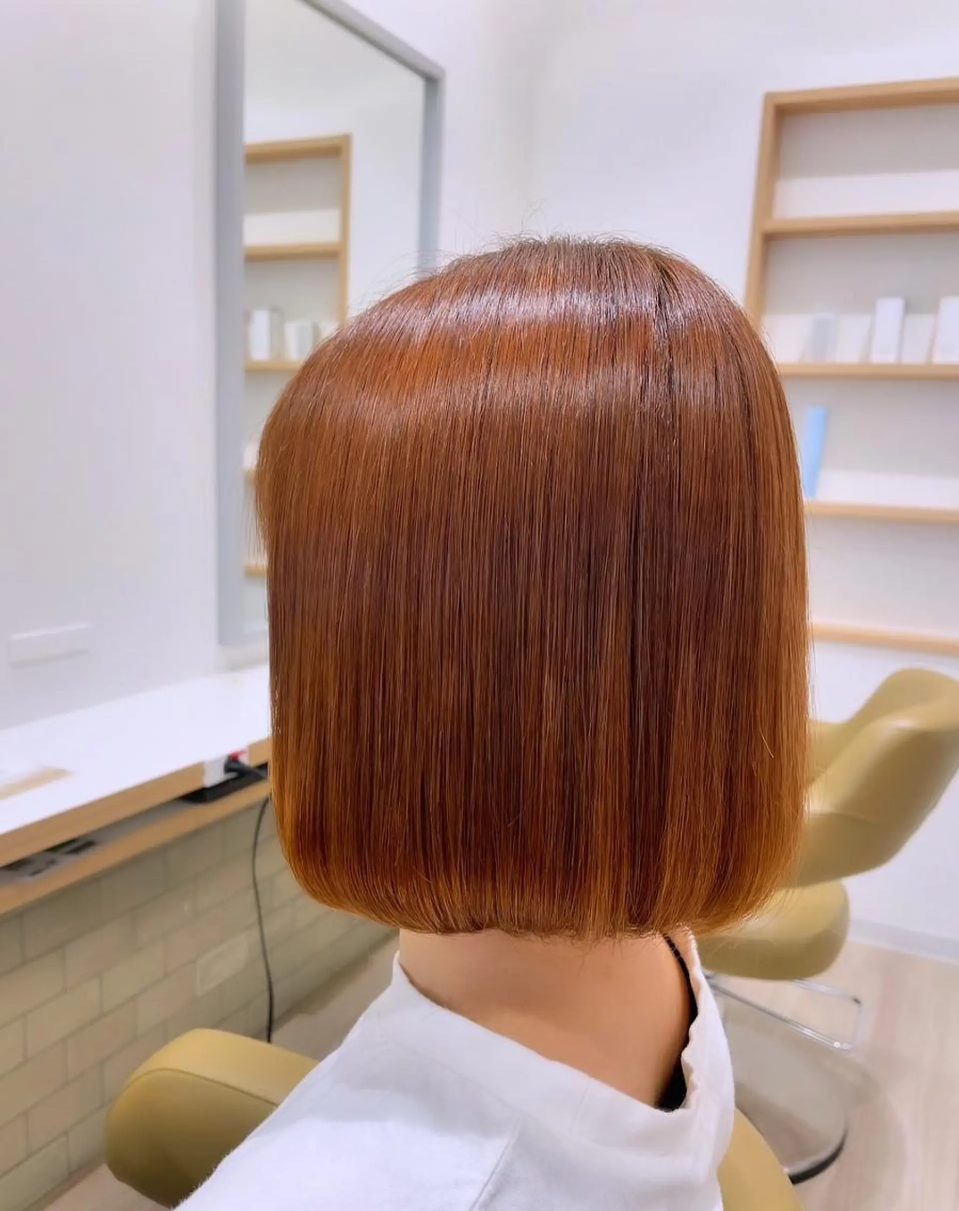 カラー ショート ルクール柏崎店　山岸 亜依瑠のヘアスタイル