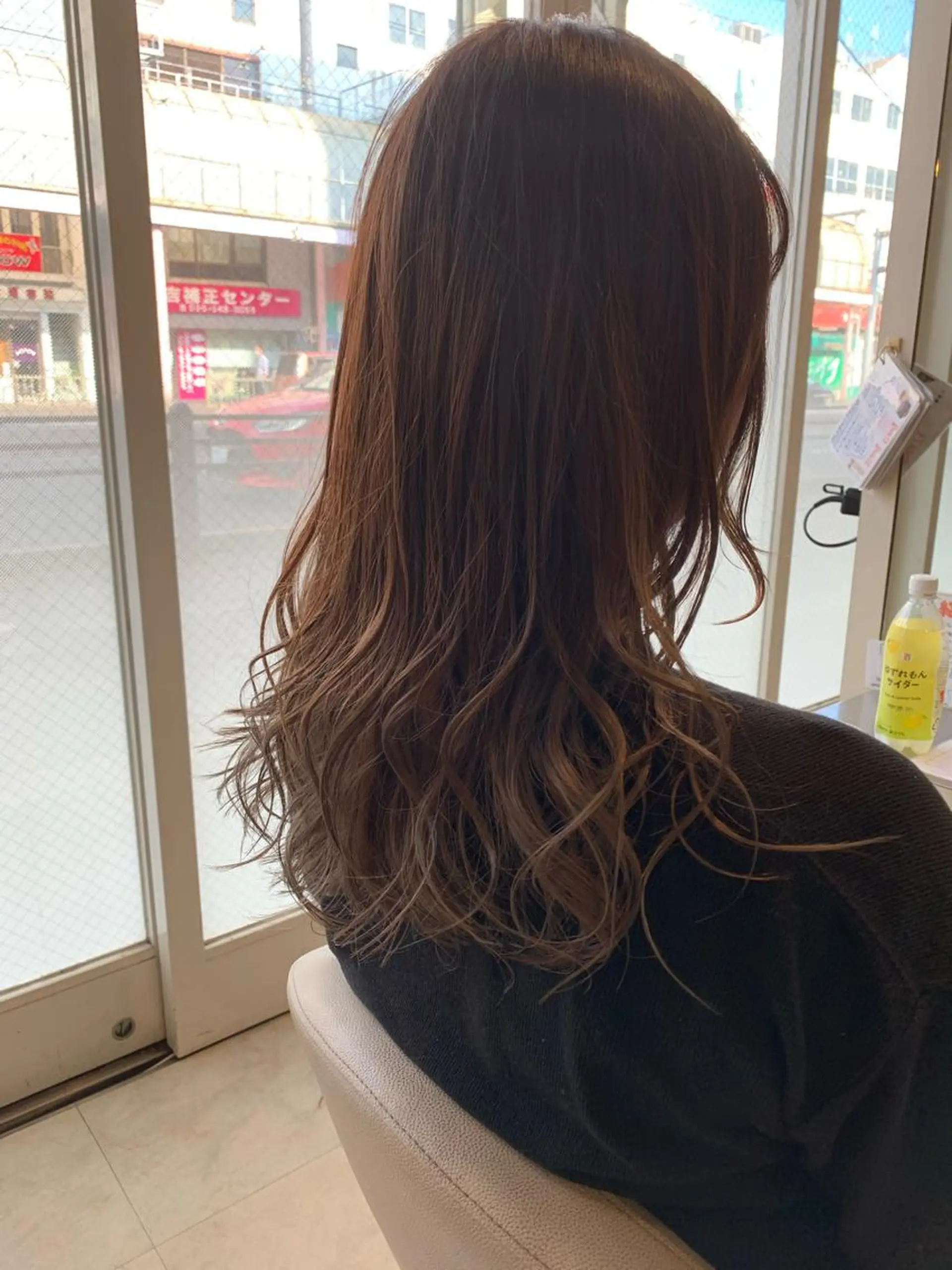 セミロング セミロングパーマ 本田 卓也のヘアスタイル