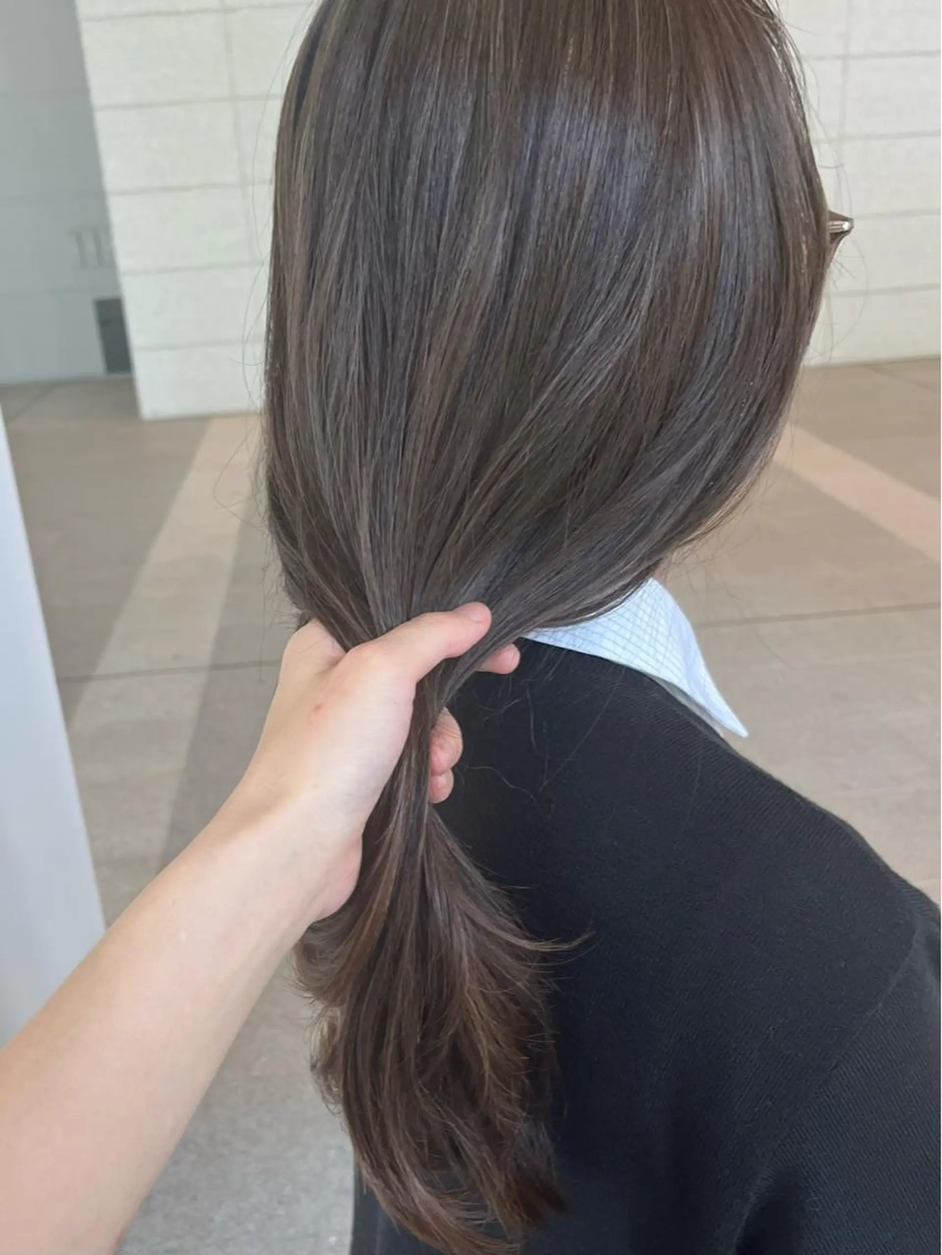 セミロング ハイライト ⭐️ アユミ⭐️のヘアスタイル