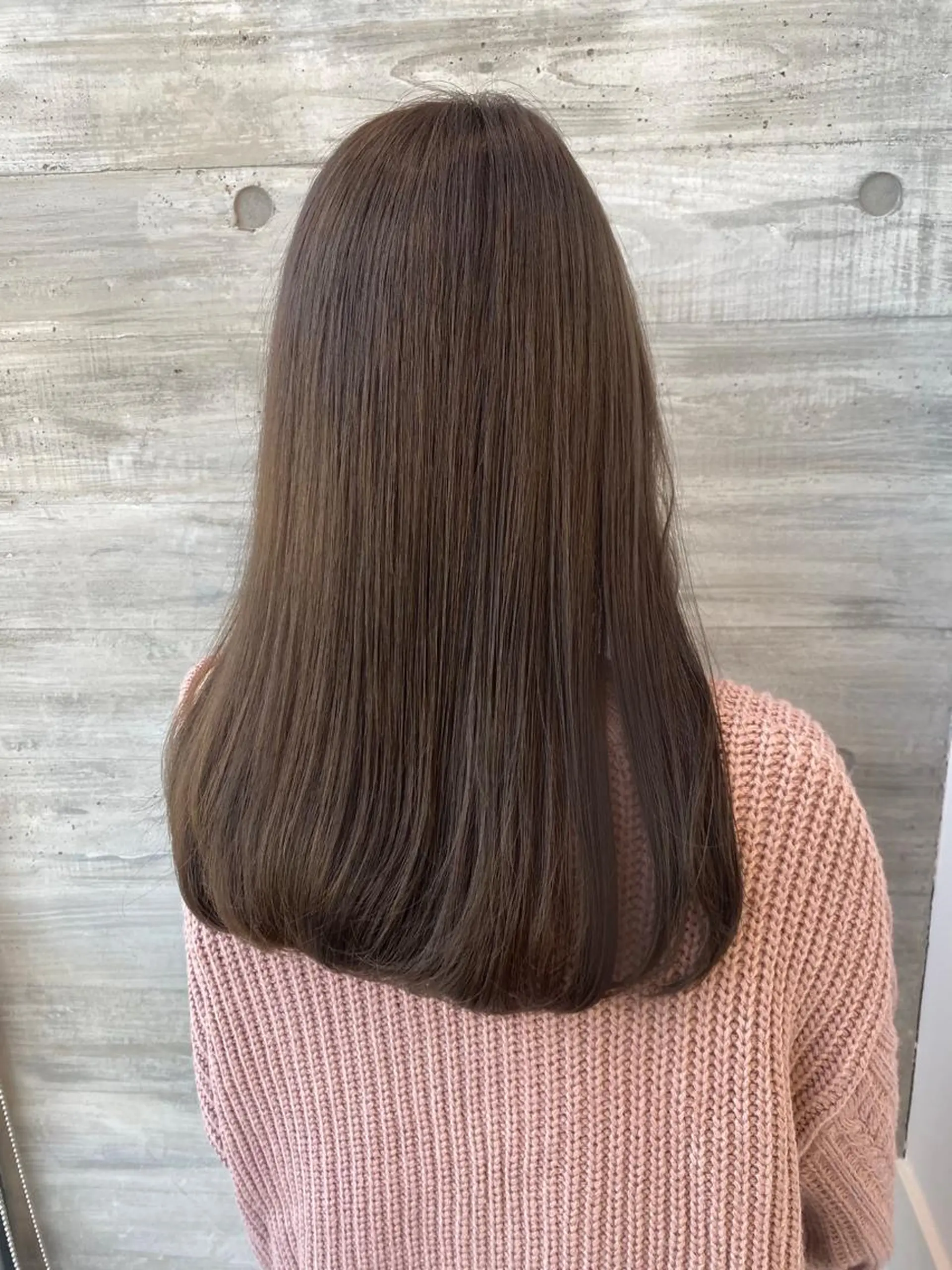 セミロング 縮毛矯正 La fith hair lov.所属・Okamura Chisatoのヘアスタイル