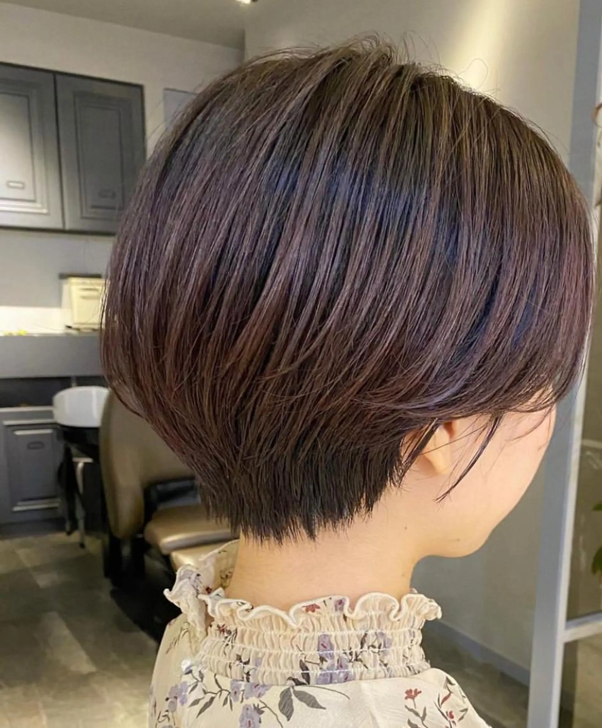 ショート レイヤーカット Kinoのヘアスタイル