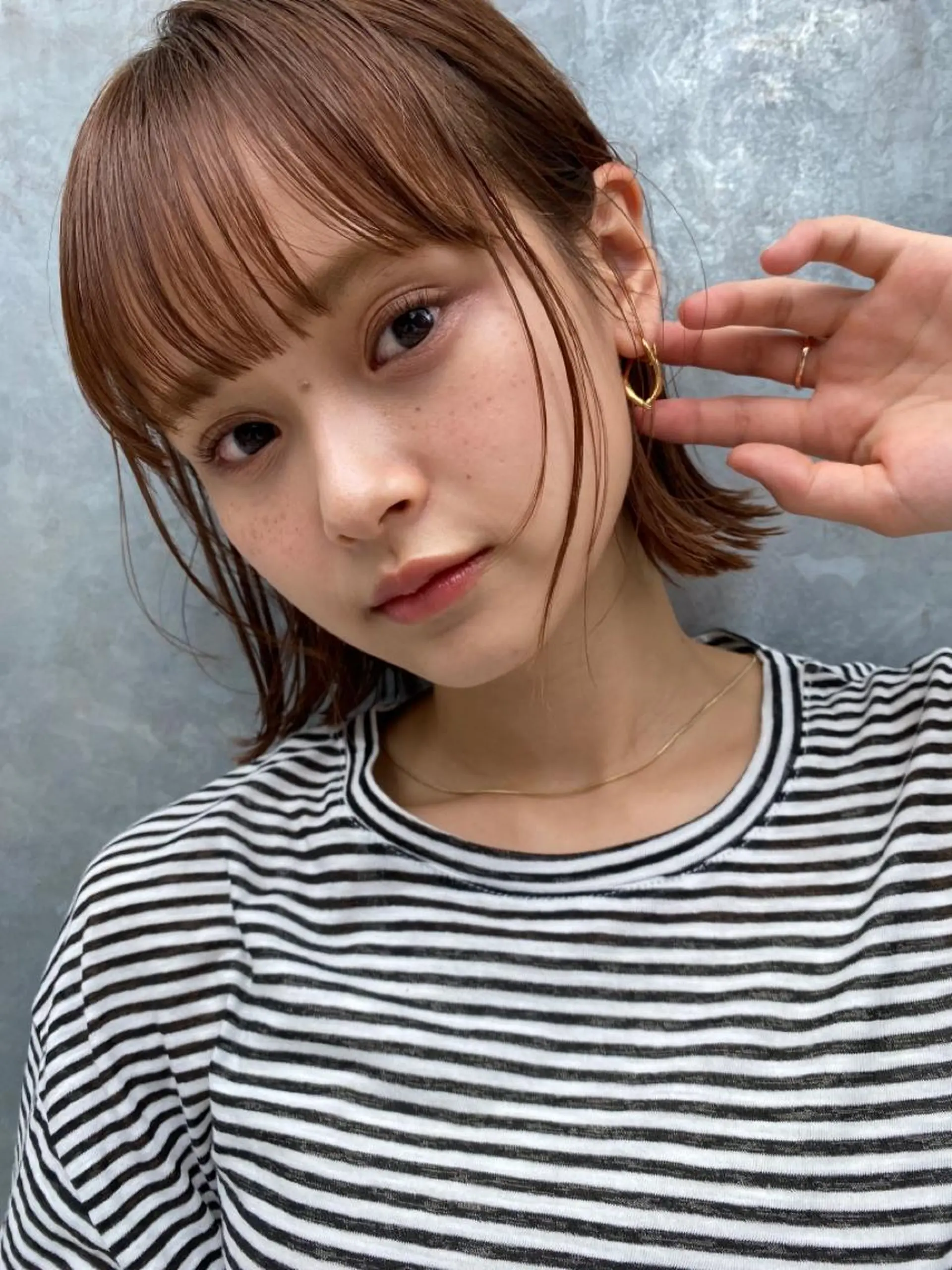 ショート カラー ヘアアレンジ ANY大宮所属・モテ髪🐈‍⬛🌙 aMiのヘアスタイル