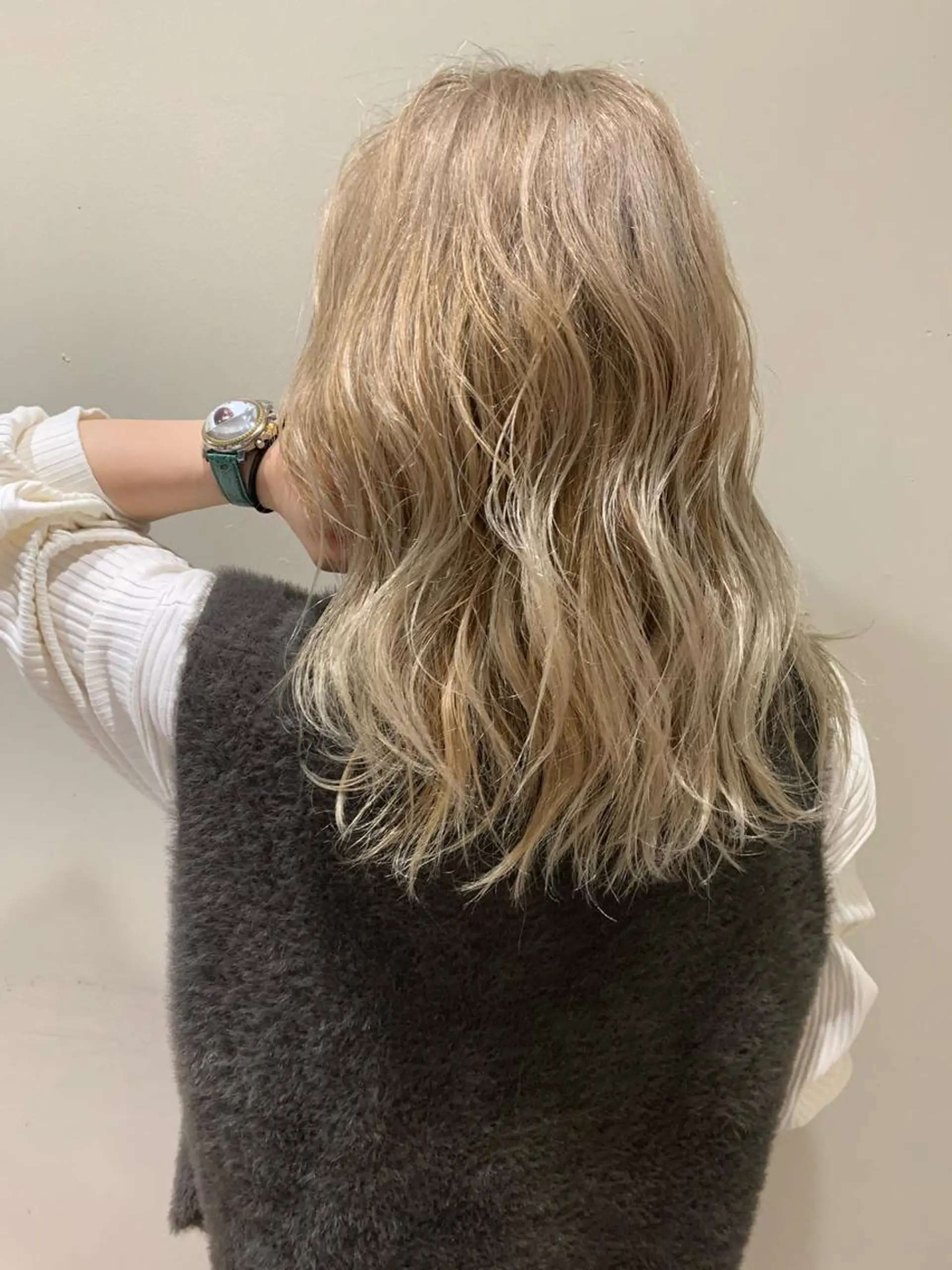 セミロング カラー ヘアカラー トリートメント salonLEPIA ヒロ 矢場町 栄のヘアスタイル