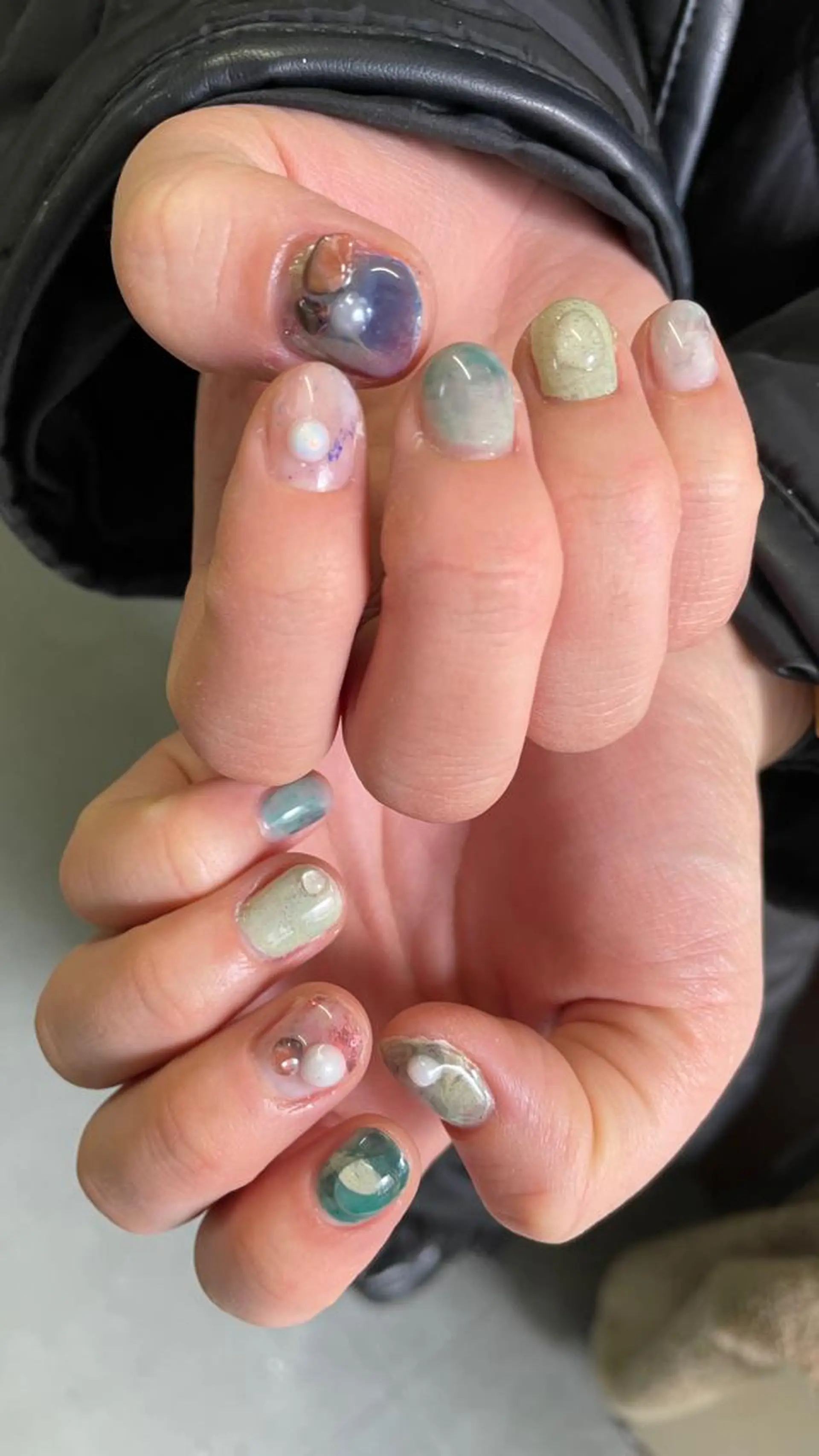 ネイル 栗田 ゆう子のネイルデザイン