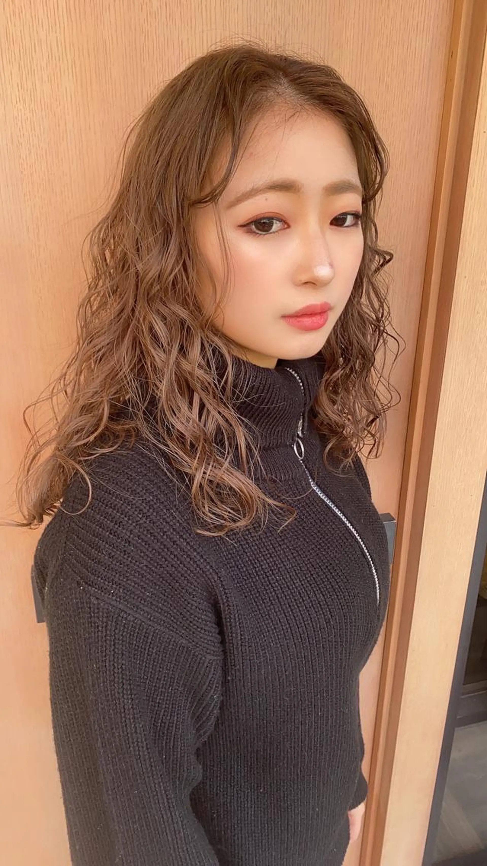 ロング カット ヘアカラー トリートメント sail所属・sail ミウのヘアスタイル