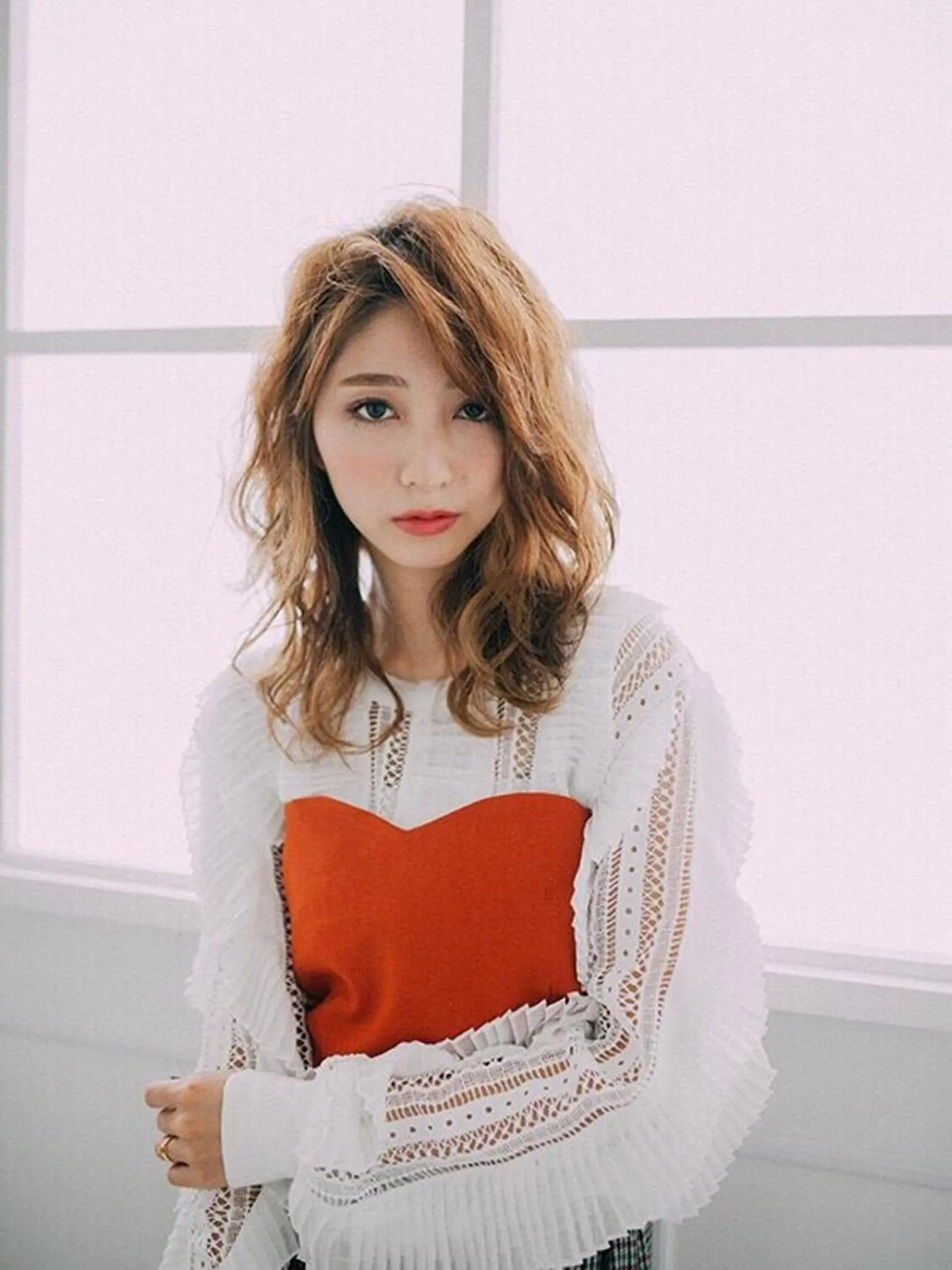 セミロング カラー どんな髪の悩みも解決 します✨田嶋俊一✨のヘアスタイル