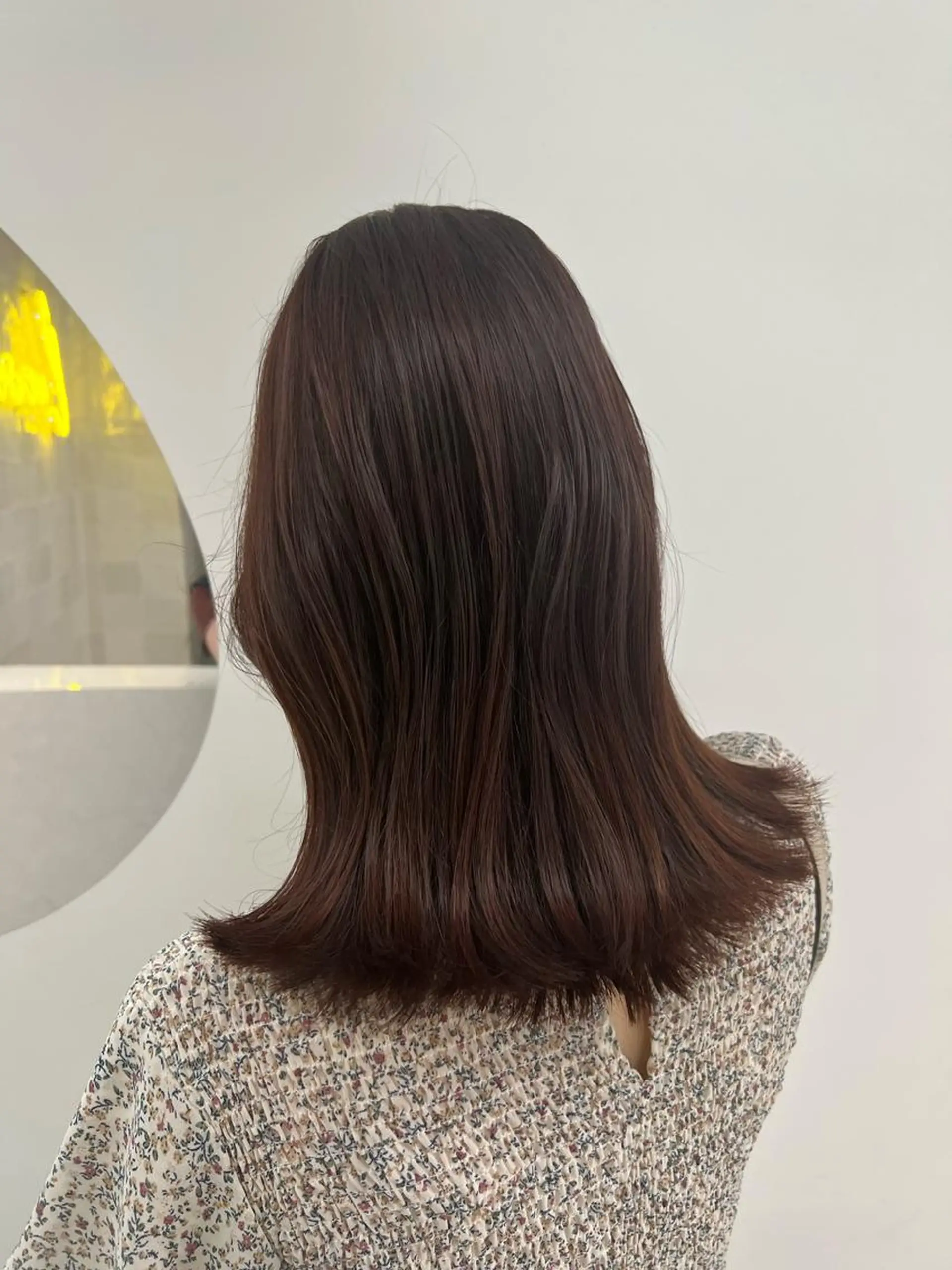 ロング カラー ブリーチ ブラウンカラー 透明感カラー ブリーチなしカラー ピンクカラー カット ヘアカラー 韓国ヘア☁️ mitsukiのヘアスタイル