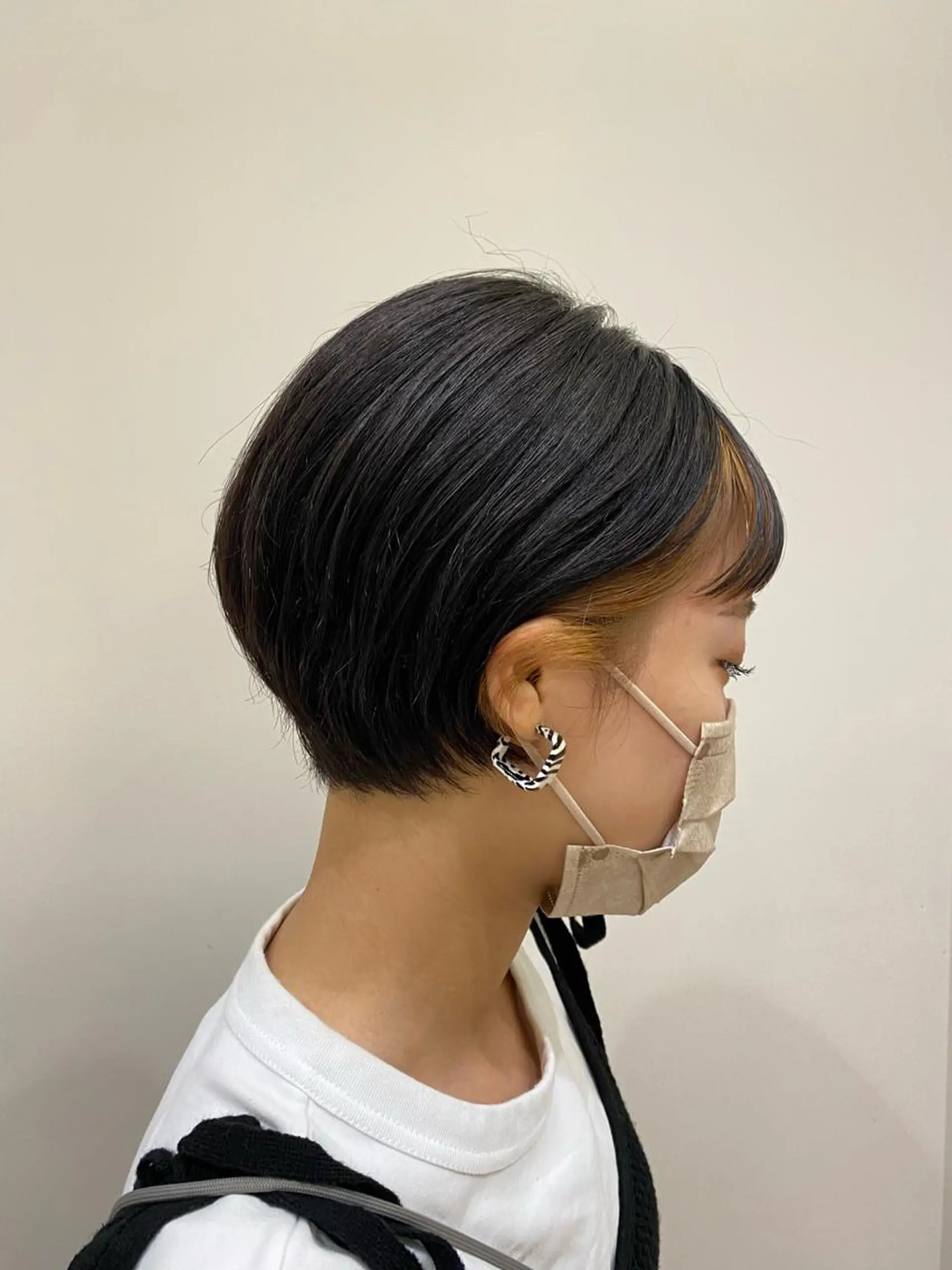 ショート ボブ ヘアカラー みやび🫧髪質改善 🫧透明感カラー🫧のヘアスタイル