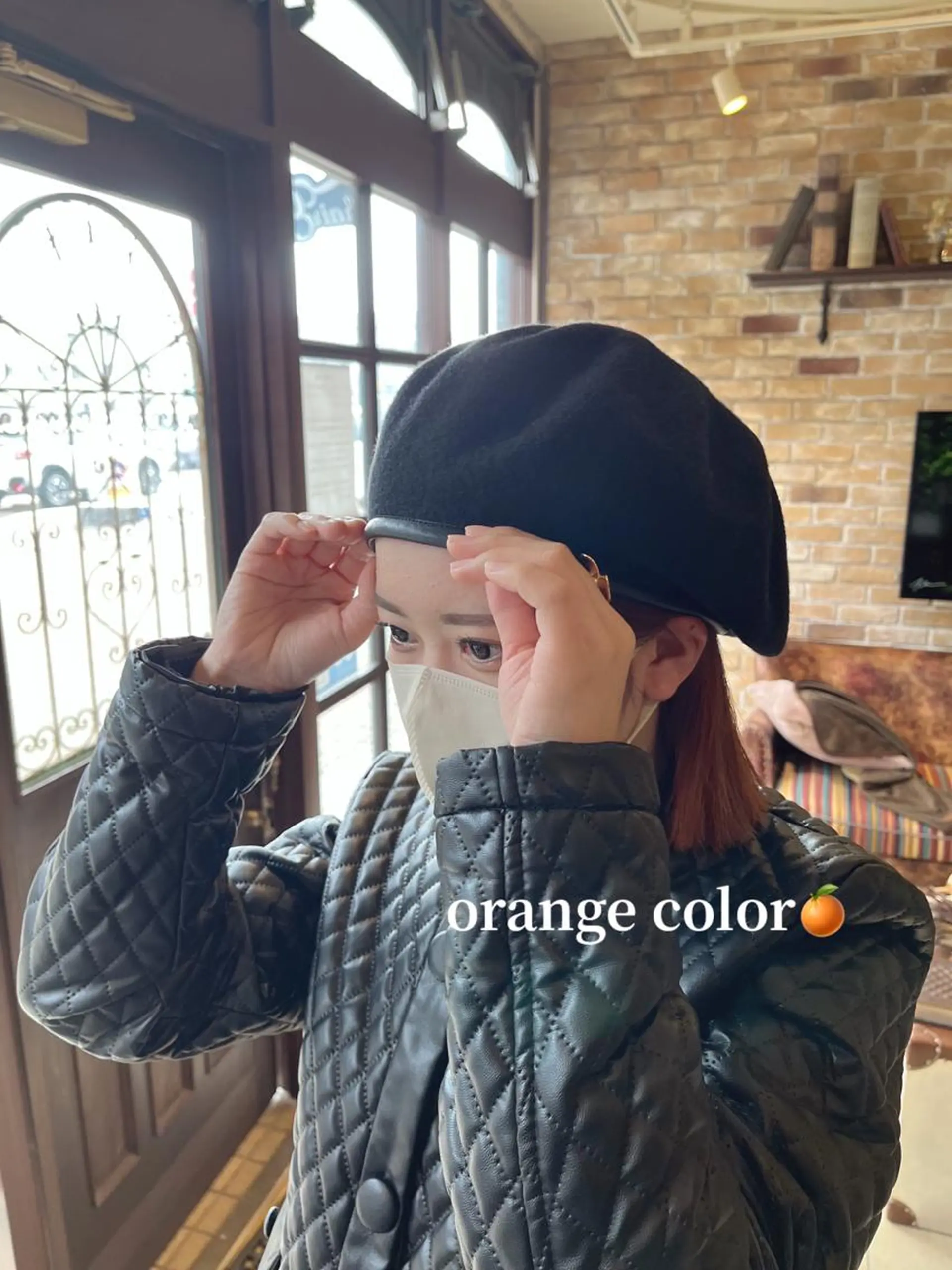 ミディアム ヘアカラー 🧡ミルクティー/ レイヤー🧡ショウナのヘアスタイル