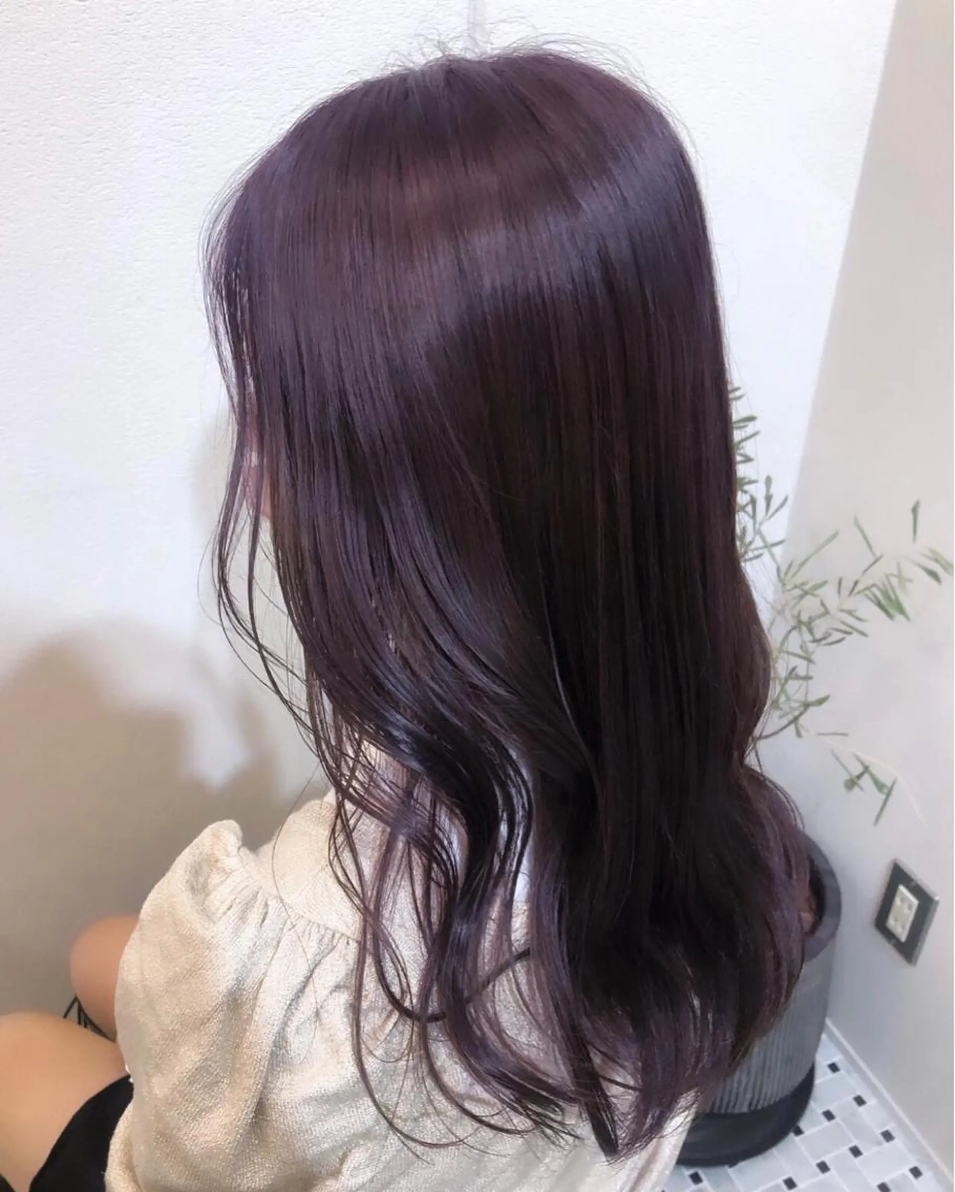ロング カラー ヘアアレンジ 関谷 あいみのヘアスタイル