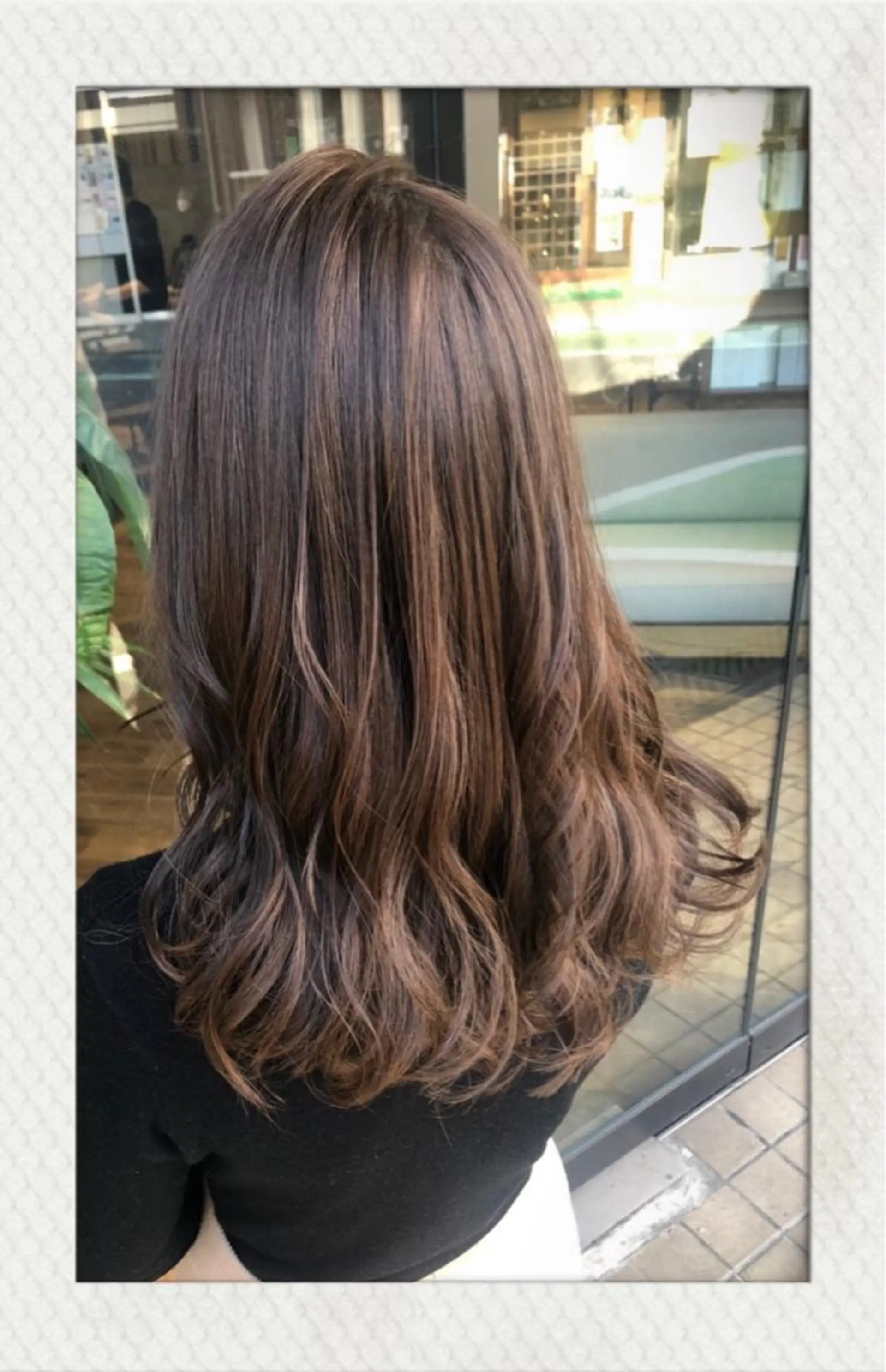 ロング カラー ヘアカラー トリートメント きむら かずきのヘアスタイル