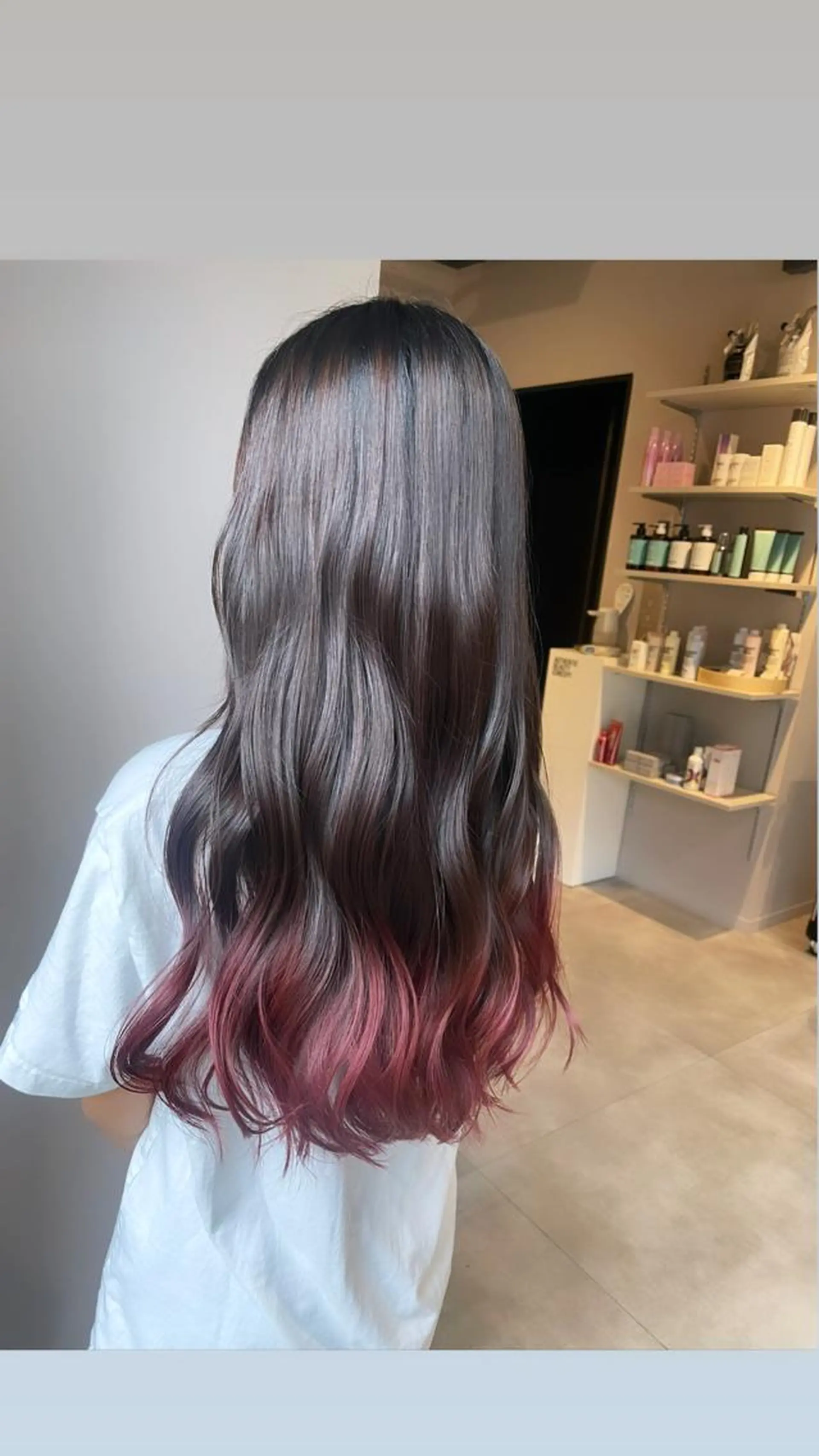 ミディアム カラー グラデーションカラー ヘアカラー トリートメント ブリーチ👩‍🦳/ ‪✂︎MANAMIのヘアスタイル