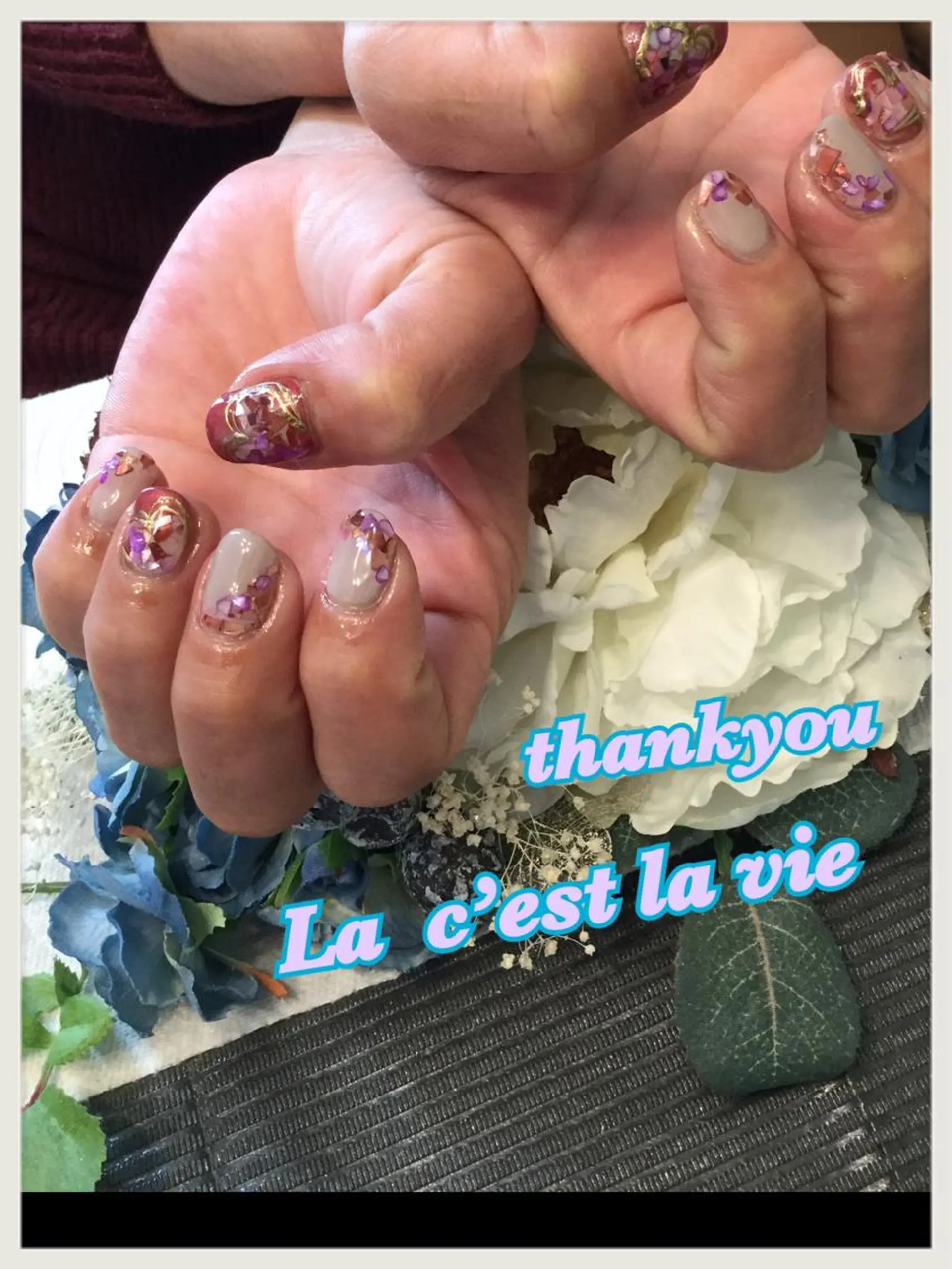 ネイル nailsalon ラセラヴィのネイルデザイン
