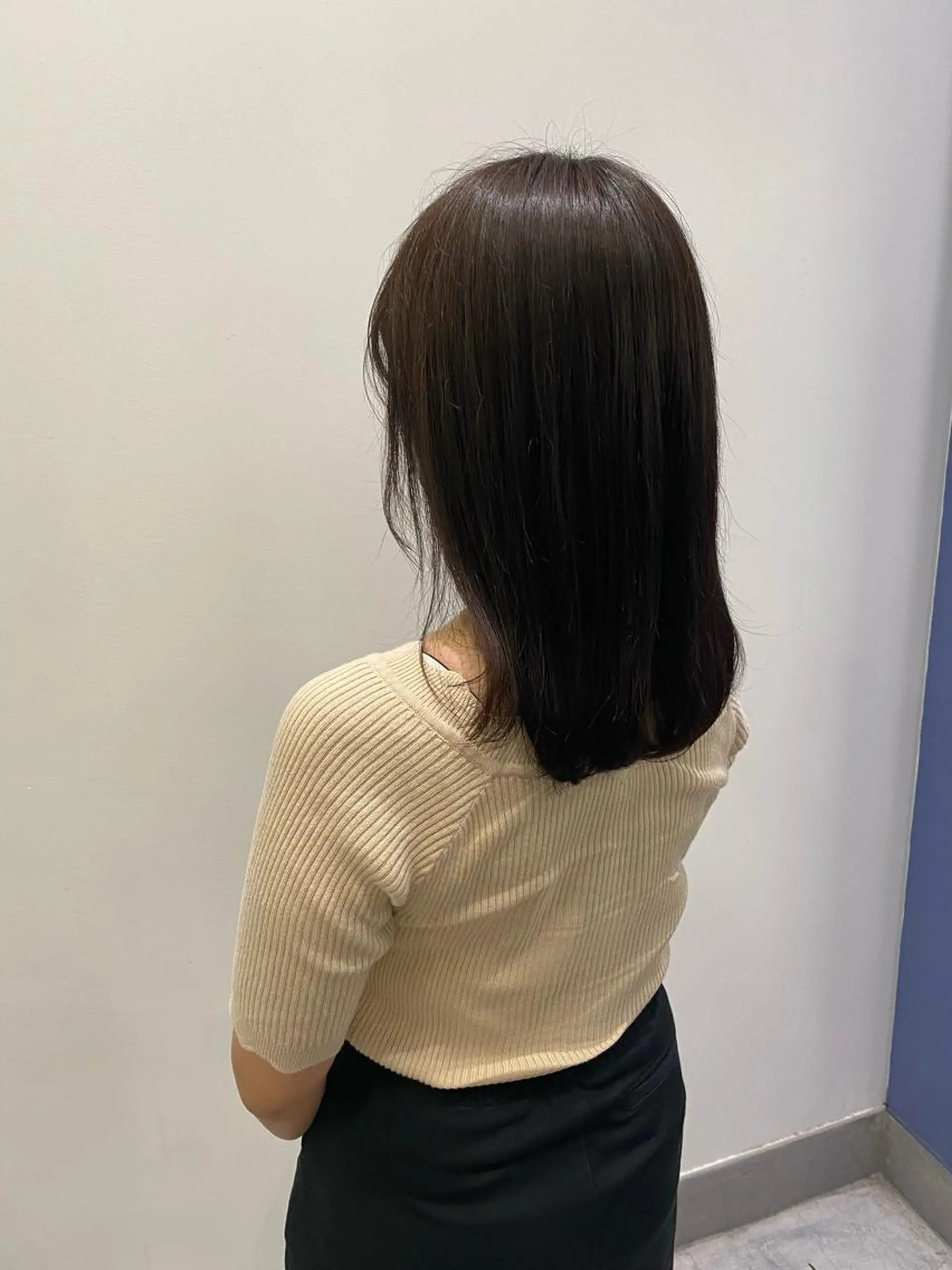 ミディアム カラー トリートメント カット ヘアカラー トリートメント ✨透明感カラー✨ 🦖佐々木未来🦕のヘアスタイル