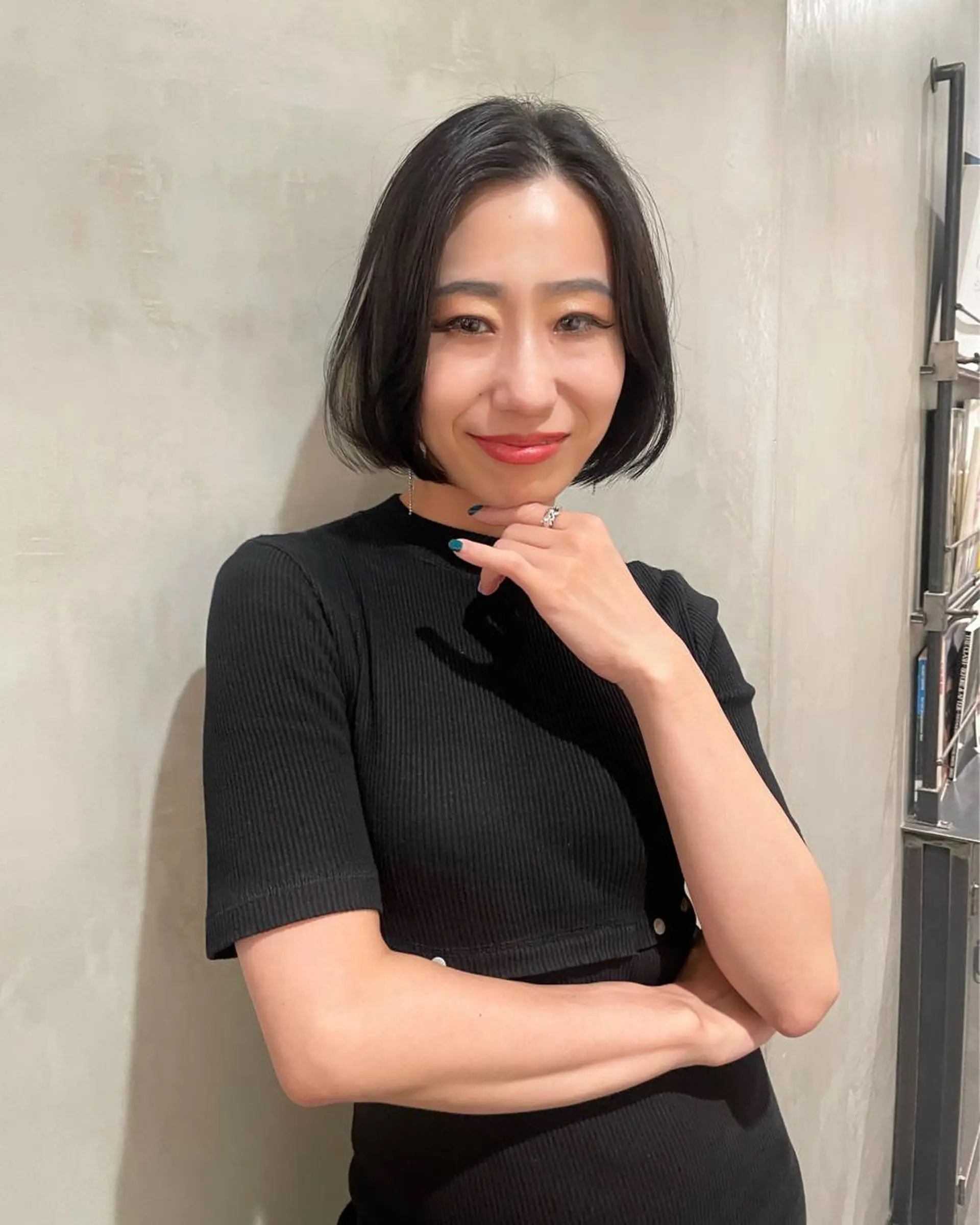 ショート カラー カット ヘアカラー トリートメント 優 作のヘアスタイル