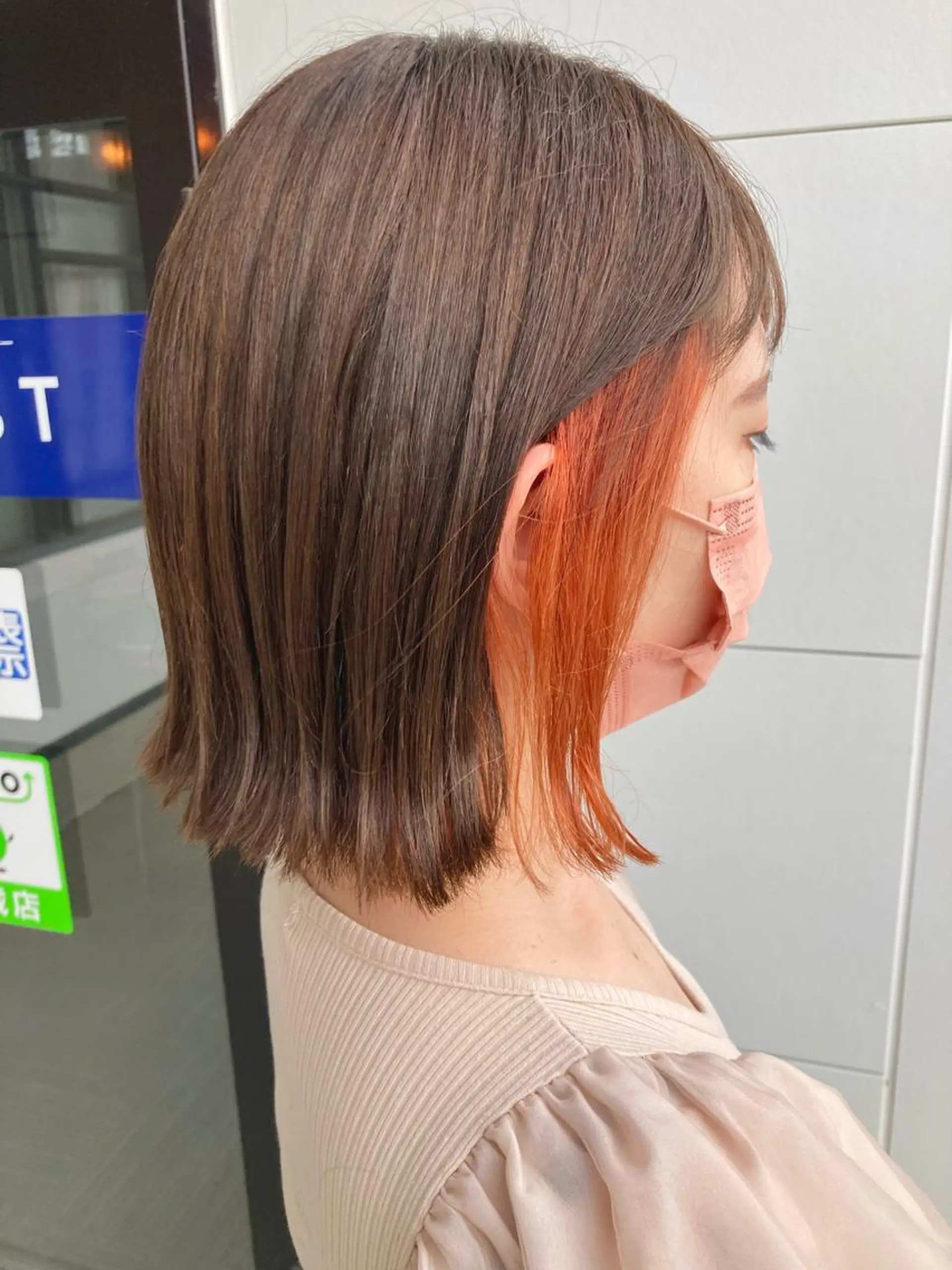 ミディアム タカツド ユウキのヘアスタイル
