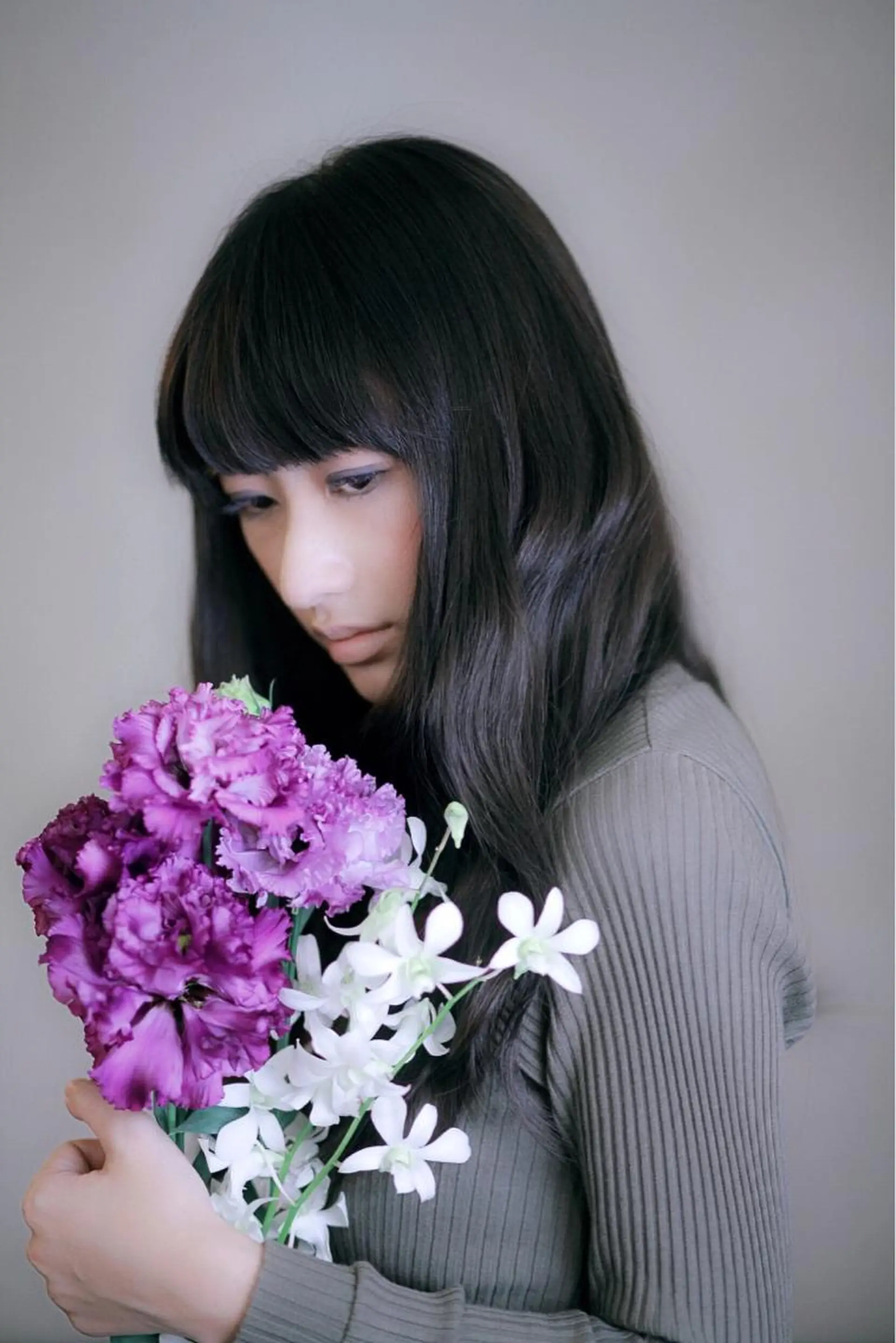 ロング 川間 将彦のヘアスタイル