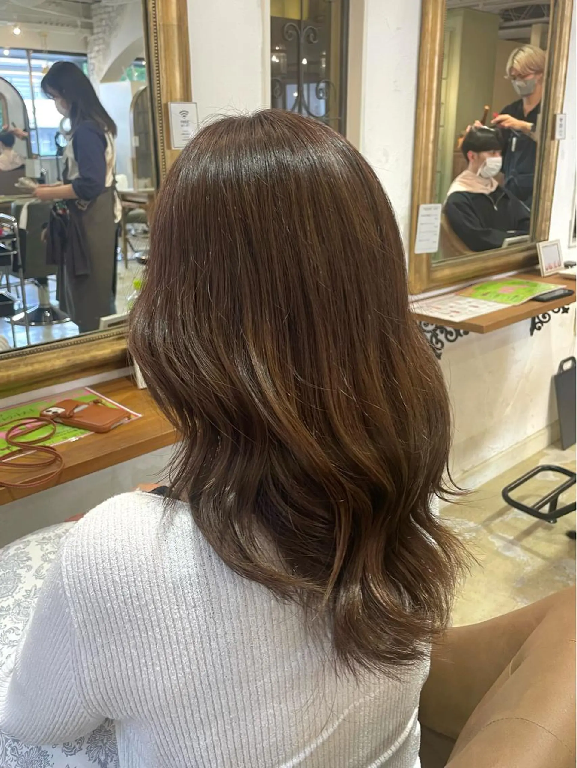 セミロング Kahuli hair Ulu所属・Ulu RITSUのヘアスタイル