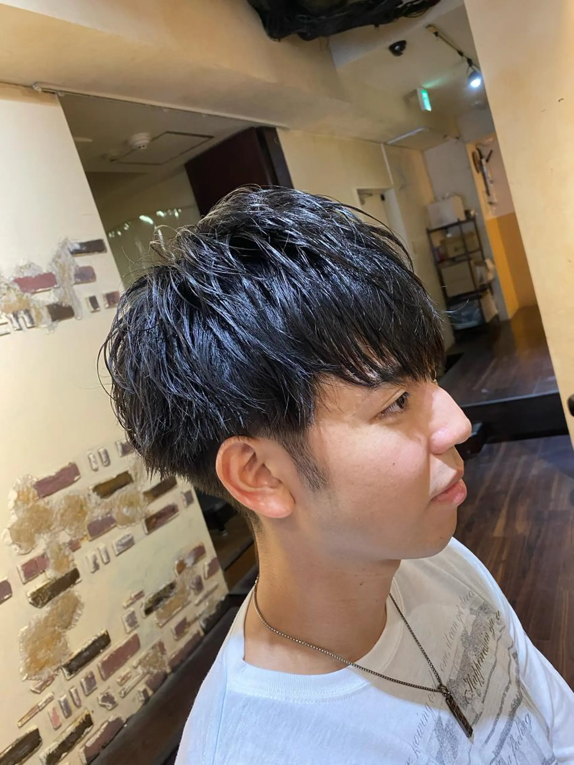 メンズ マッシュ 刈り上げ メンズサロンANDY 御堂筋なんば店所属・大阪メンズヘアのプロ 高橋 直希のヘアスタイル